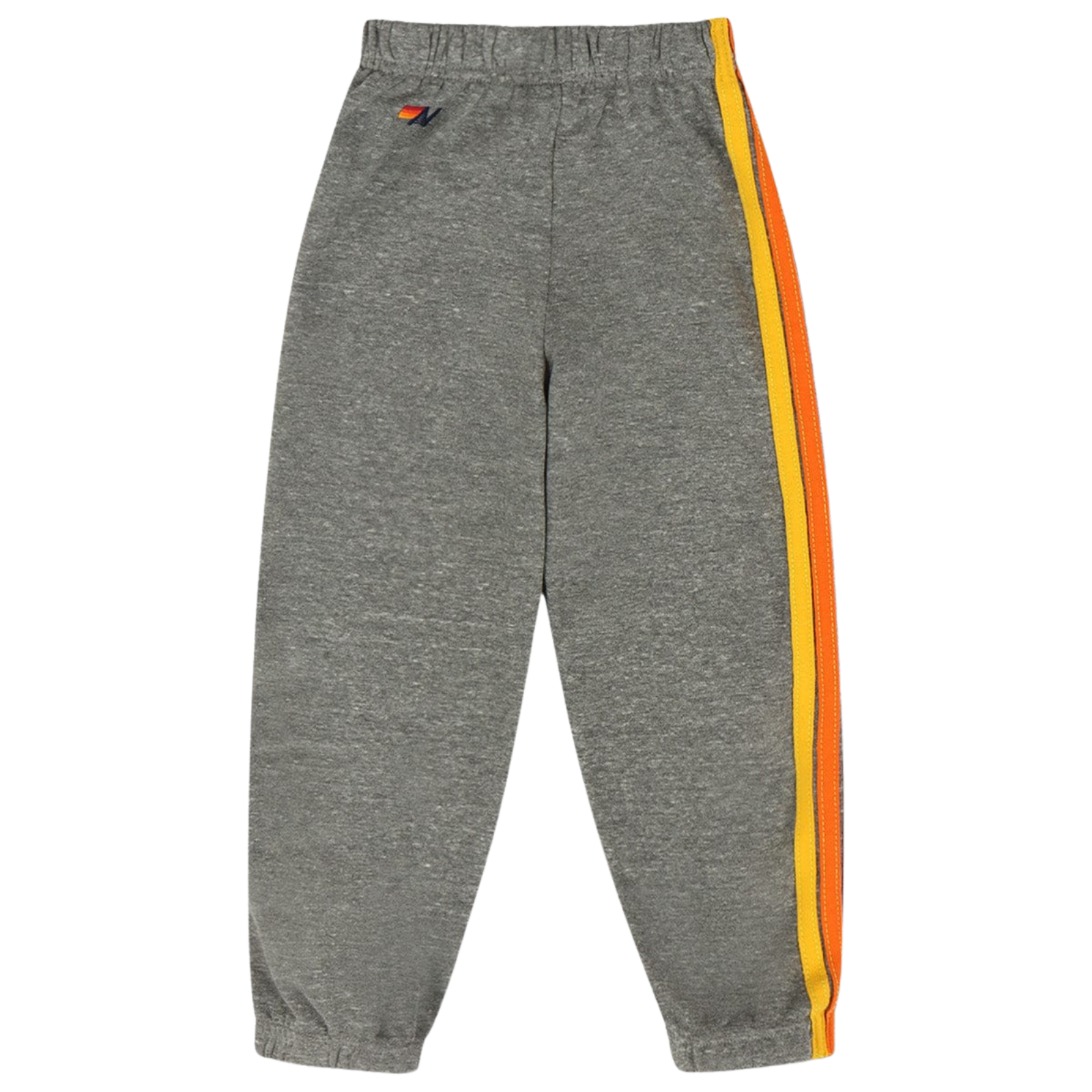 Aviator Nation Kids Classic 5 Stripe Sweatpants Girls Casual Bottoms Aviator Nation Heather Grey Y/4