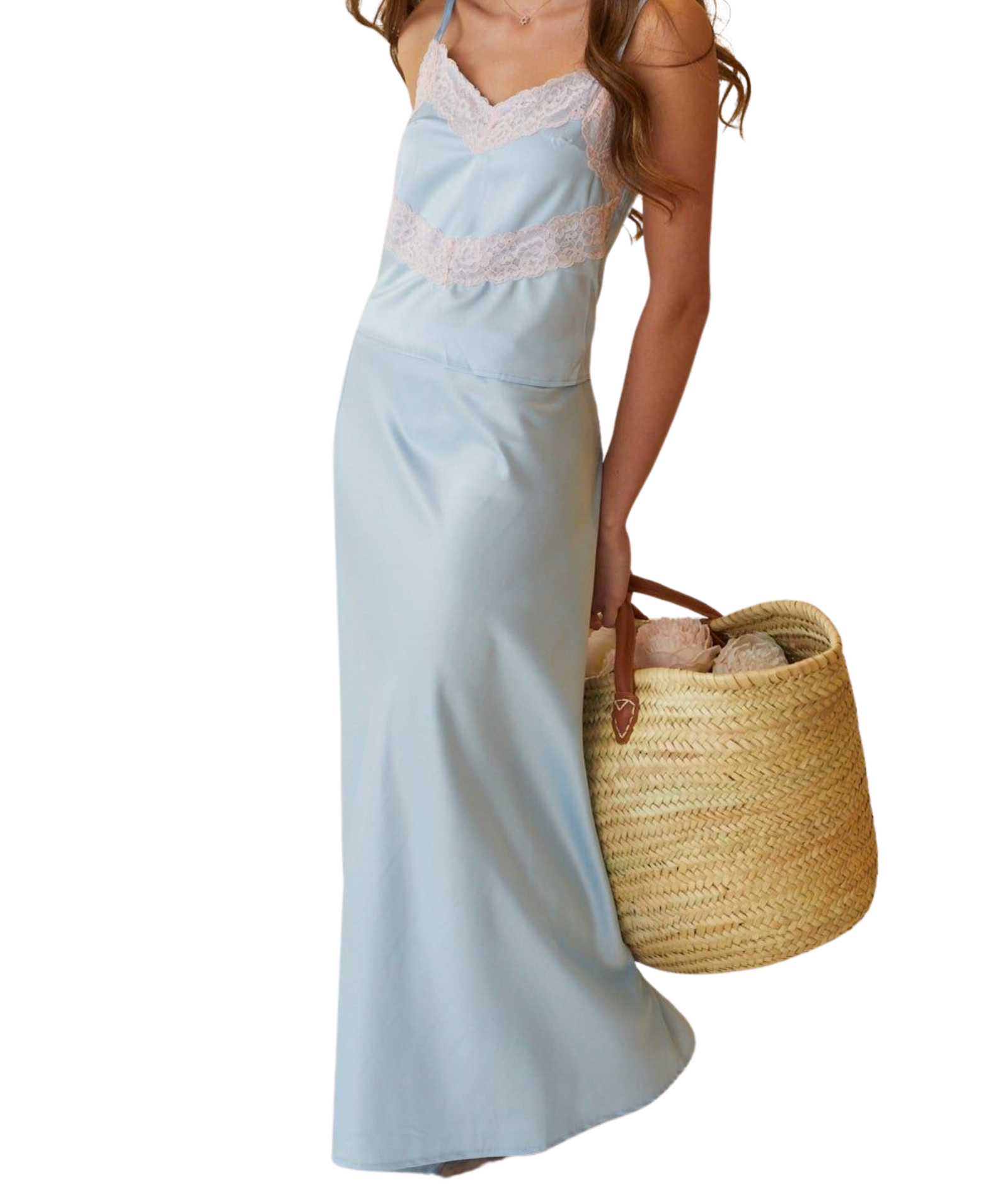 Theme Girls Joey Satin Maxi Skirt Girls Casual Bottoms Theme-NYC