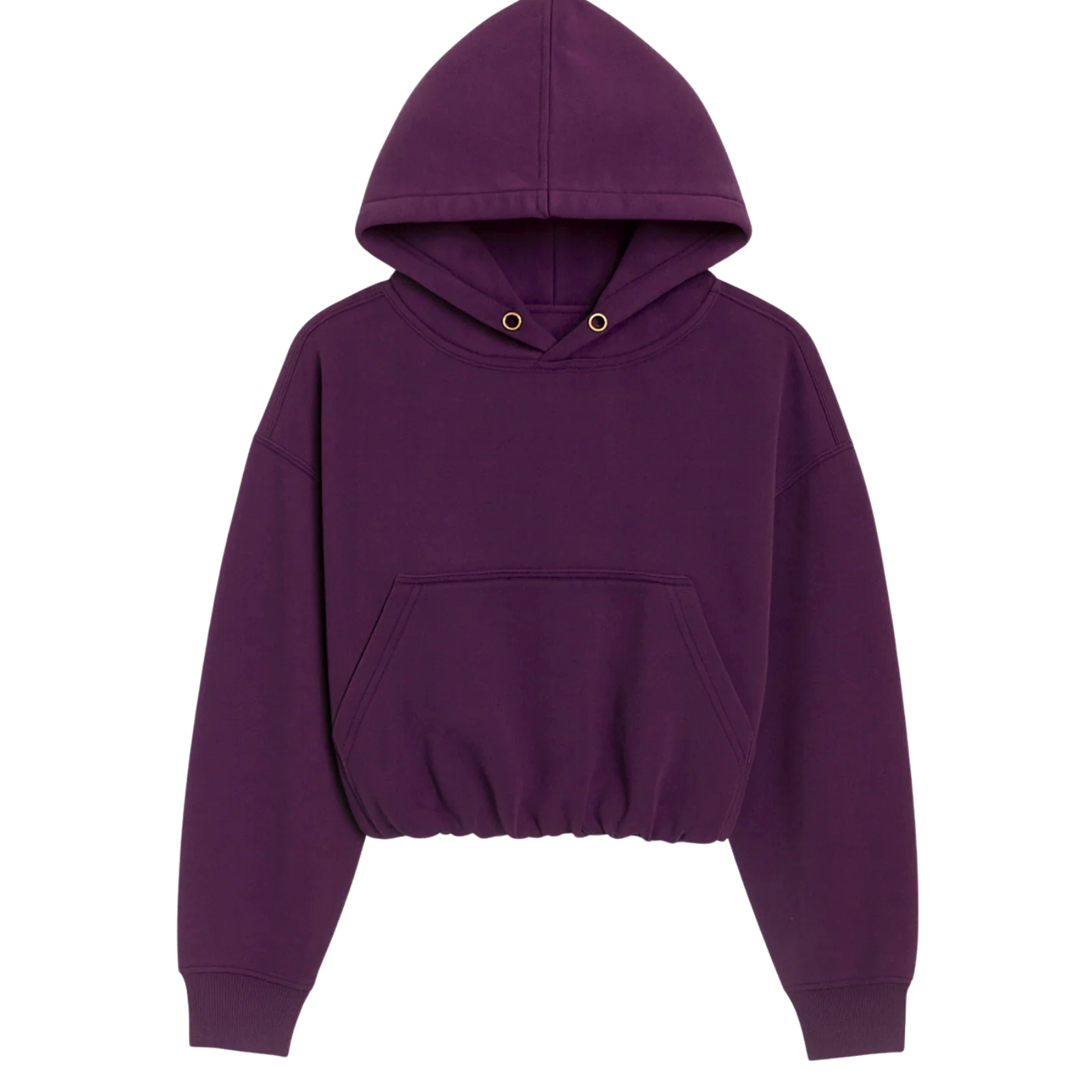 Katie J NYC Girls Ryan Bubble Hoodie Girls Casual Tops Katie J NYC Eggplant Y/S (7/8)