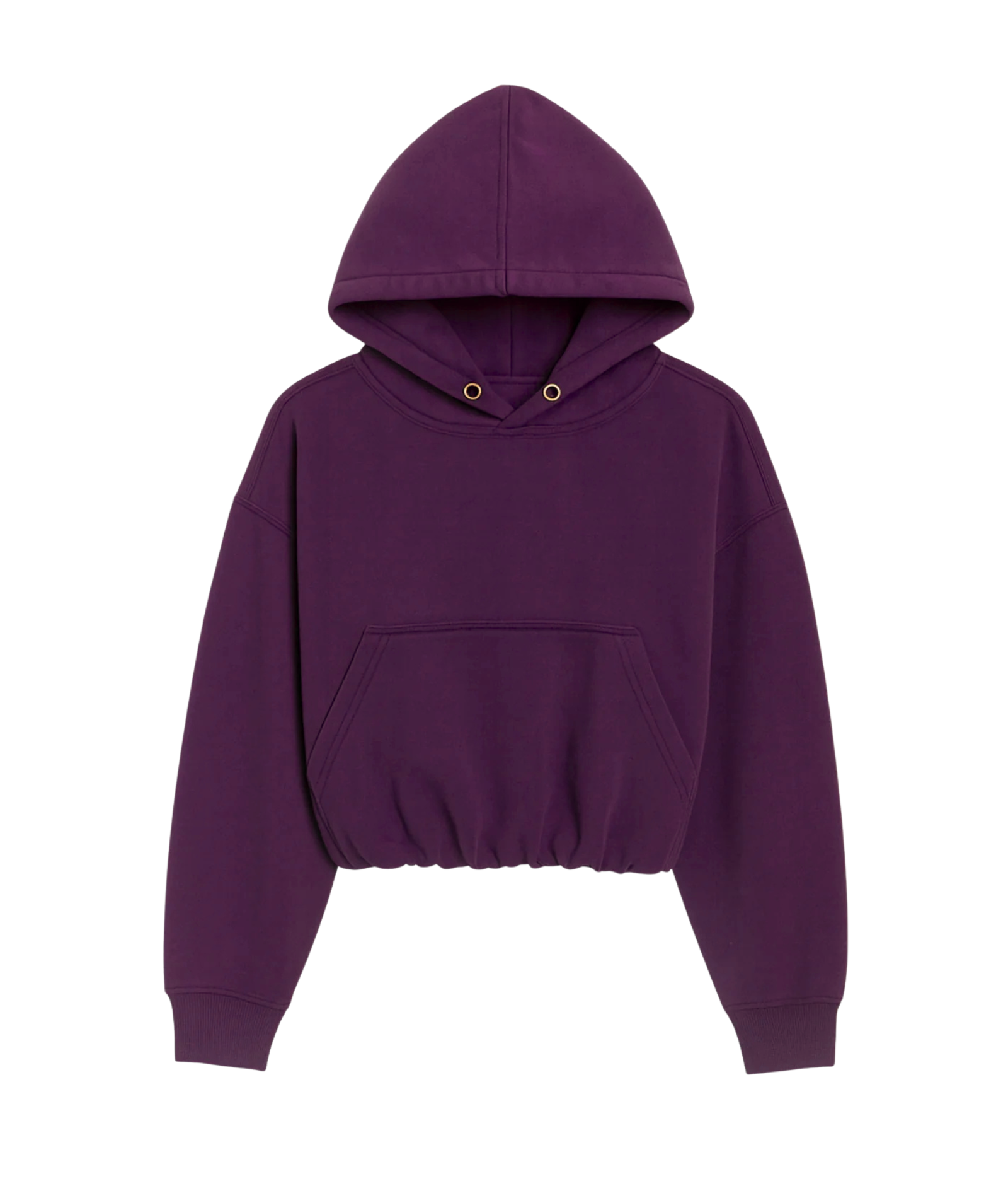 Katie J NYC Girls Ryan Bubble Hoodie Girls Casual Tops Katie J NYC Eggplant Y/S (7/8)
