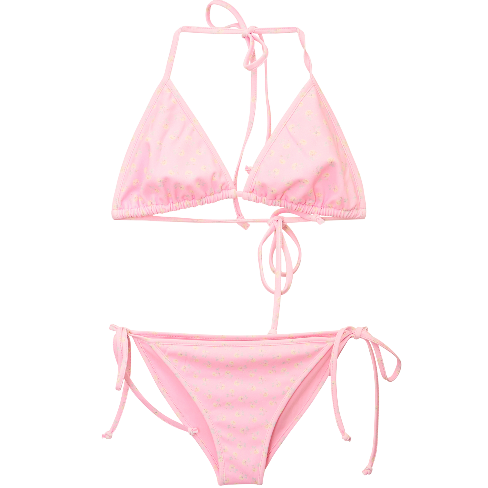 Love Shack Fancy Tween Dannie Bikini Polaroid Rose Accessories Love Shack Fancy Floral Y/S (7/8)