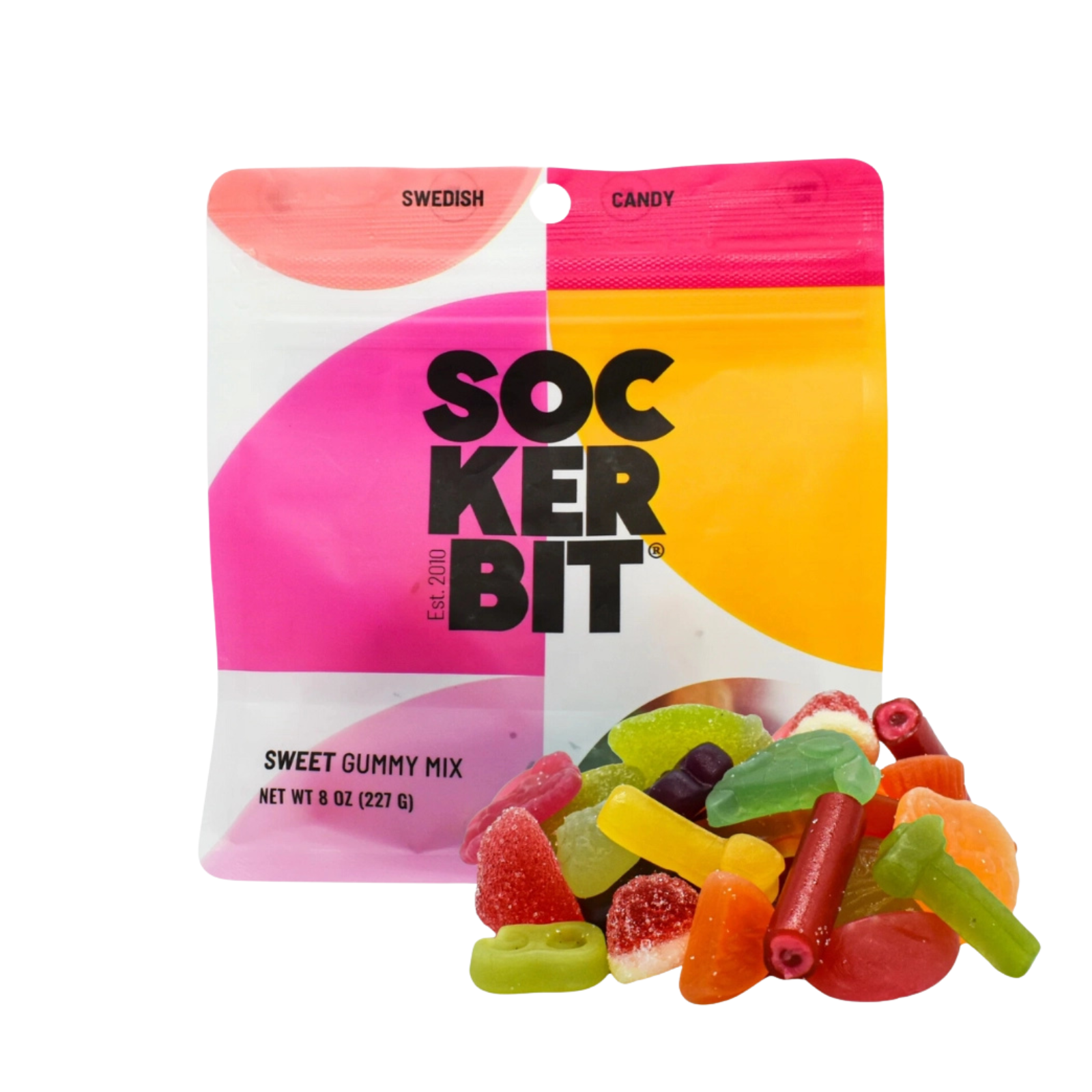Sockerbit Sweet Mix Swedish Candy Bag Accessories Frankie's Exclusives Multi
