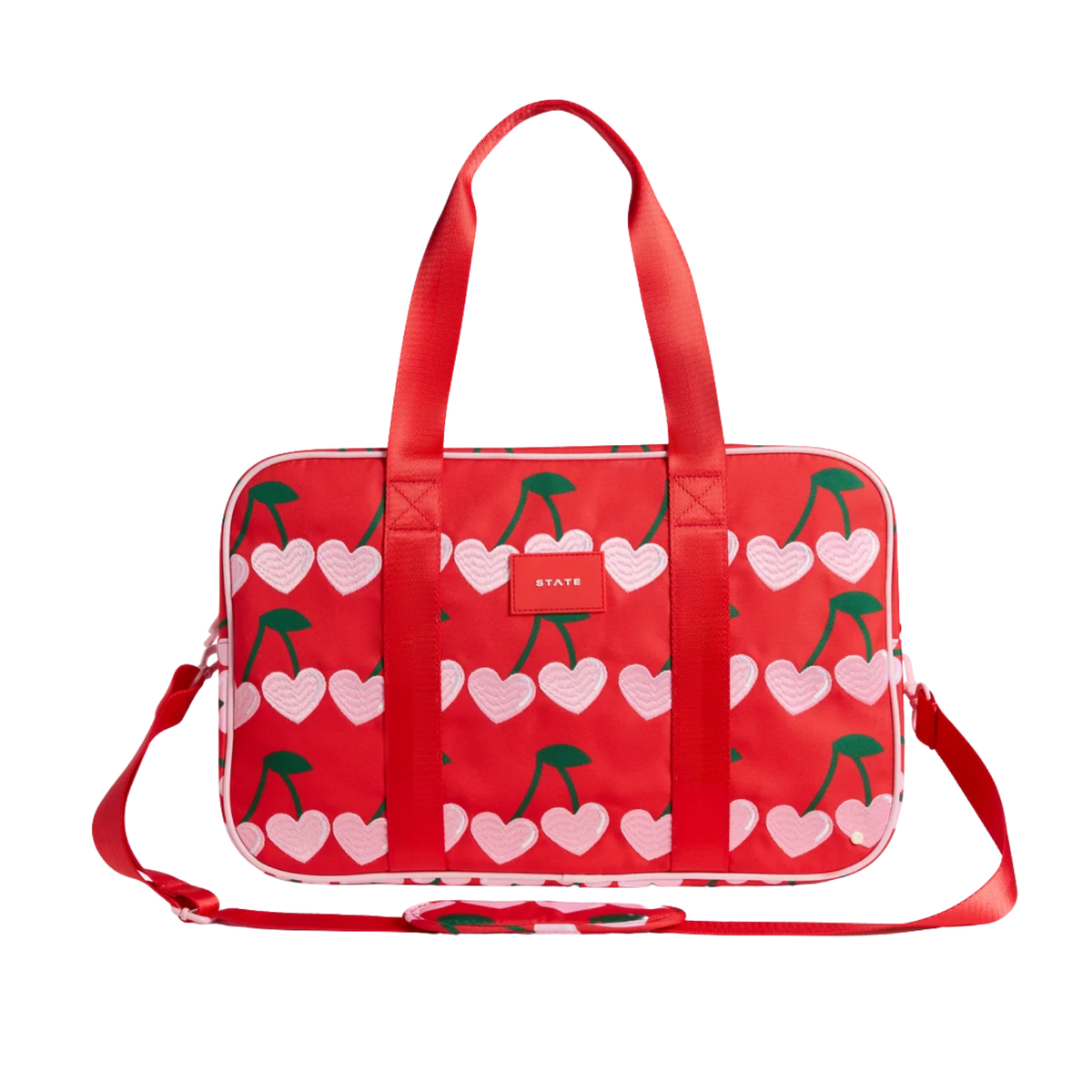 State Bags Rockaway Duffle Cherries