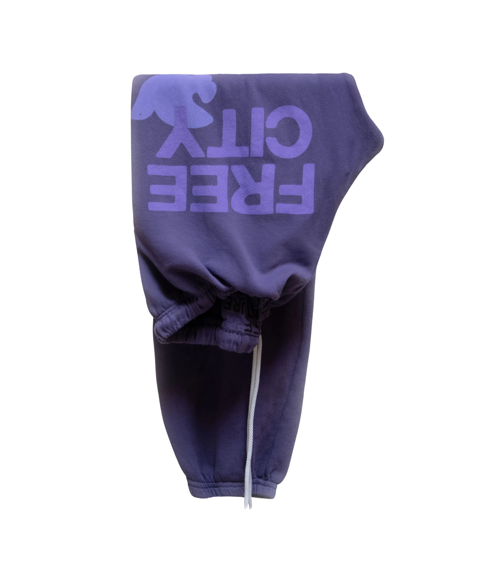 FREECITY Women Large Sweatpants Purple Bushes Womens Casual Bottoms FREECITY