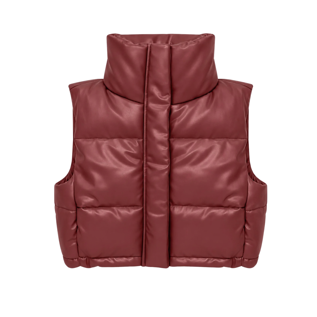Katie J NYC Girls Jenny Vest Girls Casual Tops Katie J NYC Burgundy Y/S (7/8)