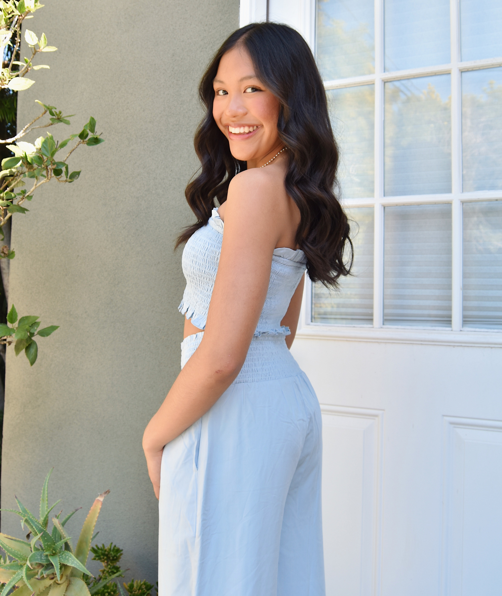 Katie J NYC Juniors Flora Pants Distressed/seasonal womens Katie J NYC