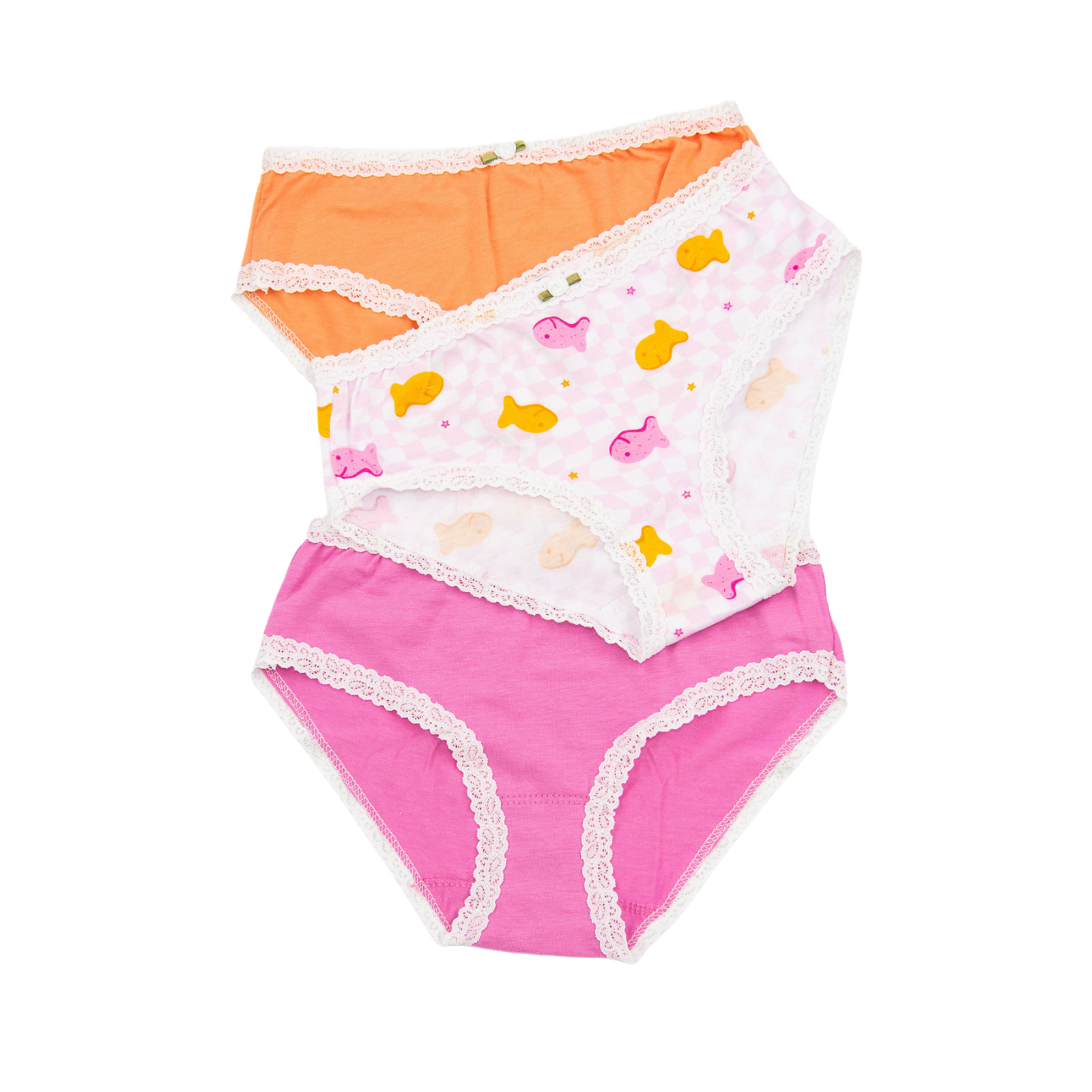 Esme Girls Panty Set Goldfish Accessories Esme Multi Y/L (7/8)