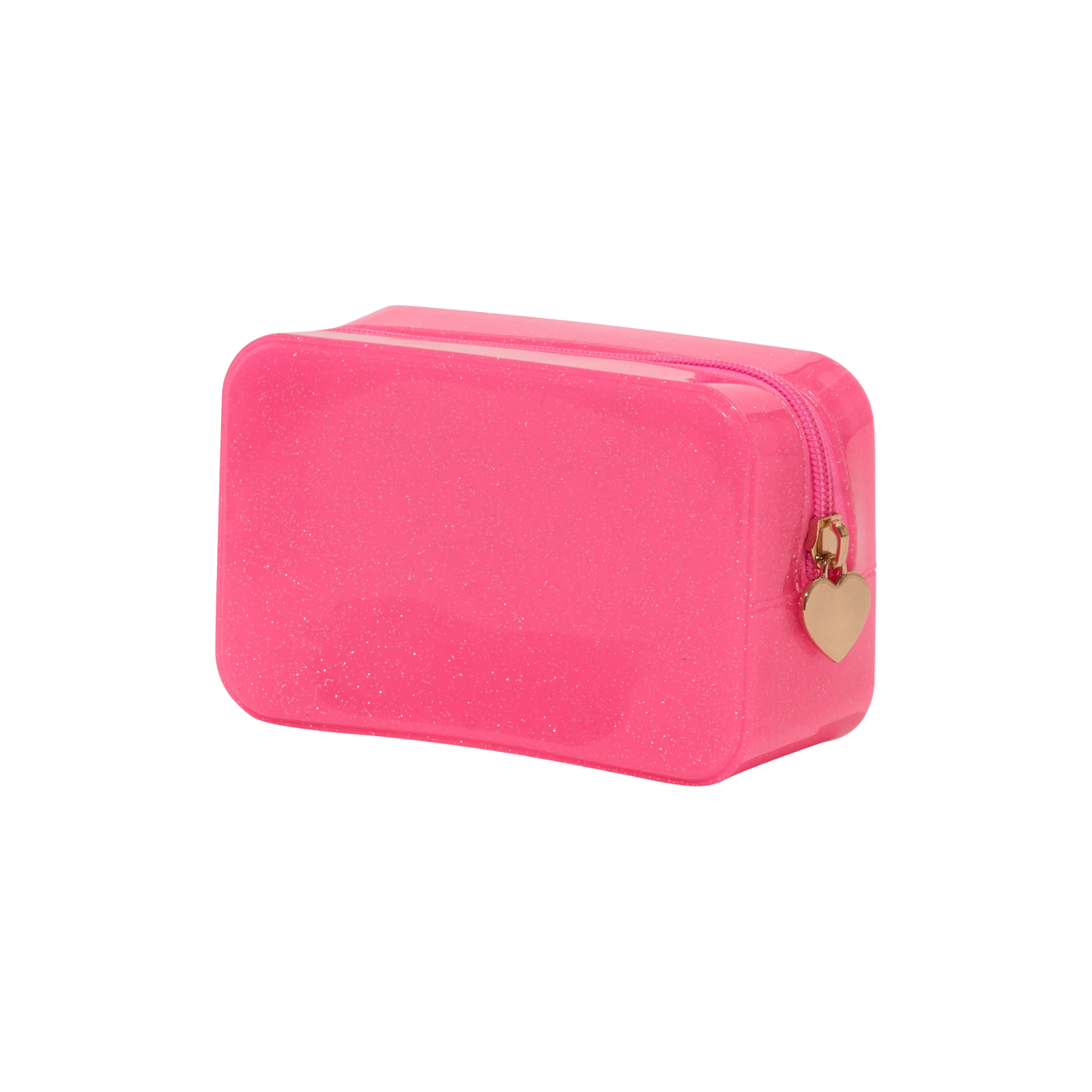 Malibu Jelly Glitter Pouch - Medium Accessories Malibu Sugar Bright Pink