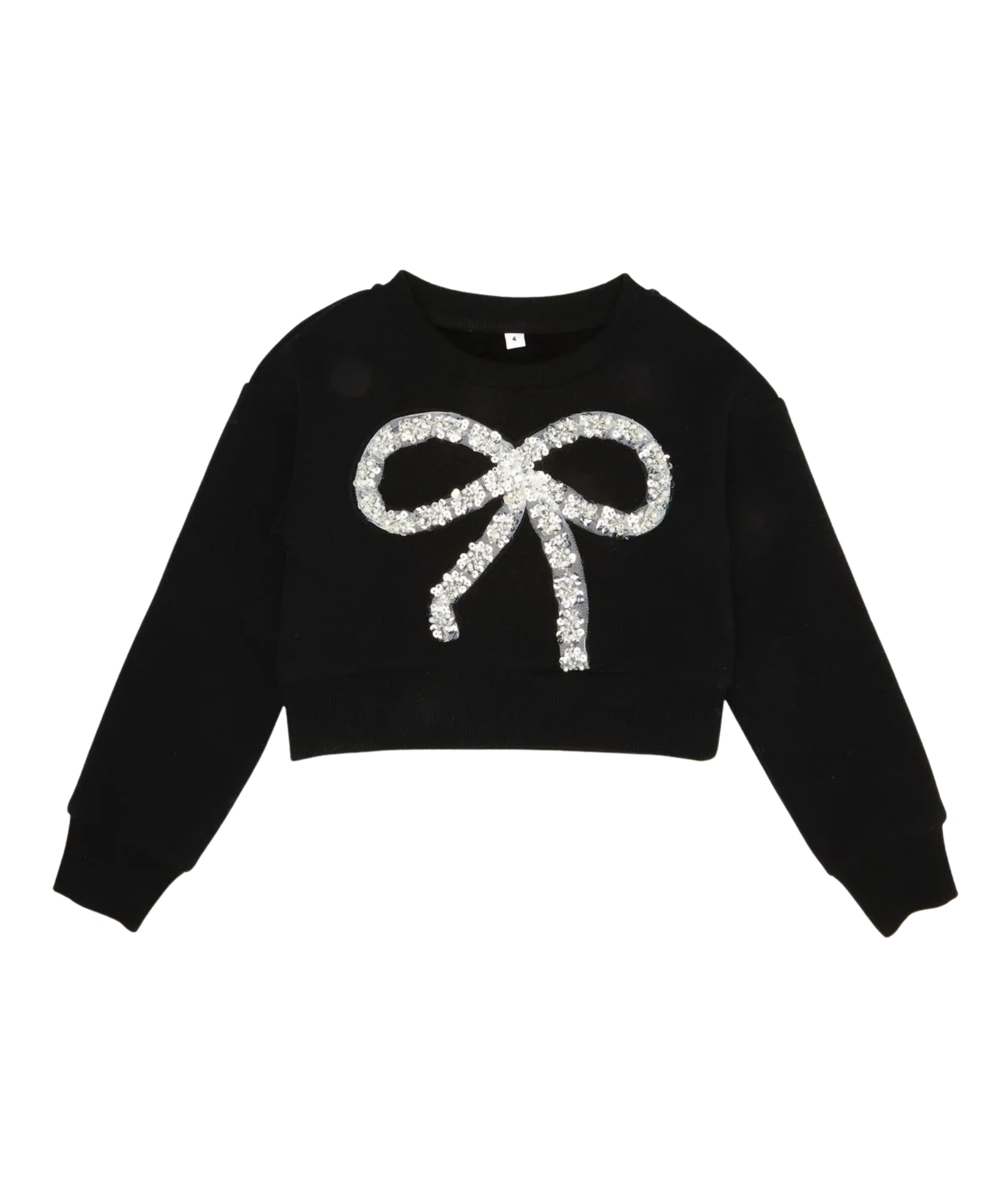 Mini Dreamers Girls Sophie Bow Sweater Girls Casual Tops Mini Dreamers