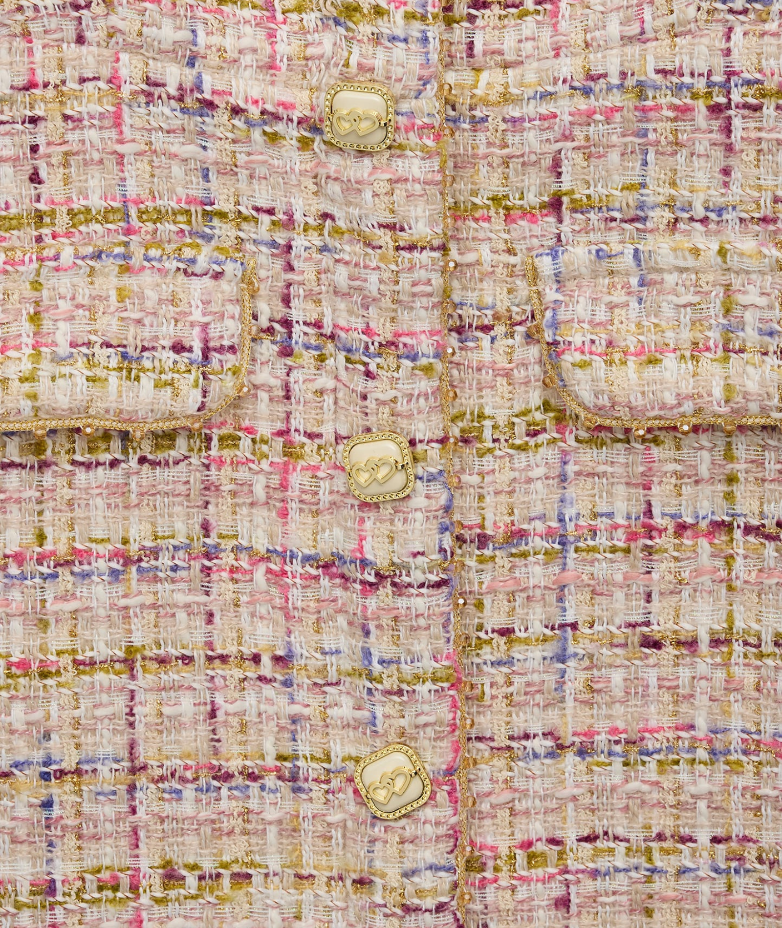 Katie J NYC Girls Anna Pink Lurex Boucle Dress Girls Special Dresses Katie J NYC