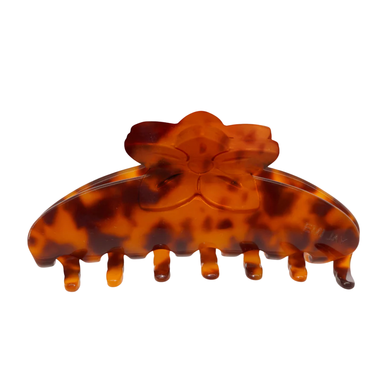 Emi Jay Big Effing Clip in Tortoise Hibiscus
