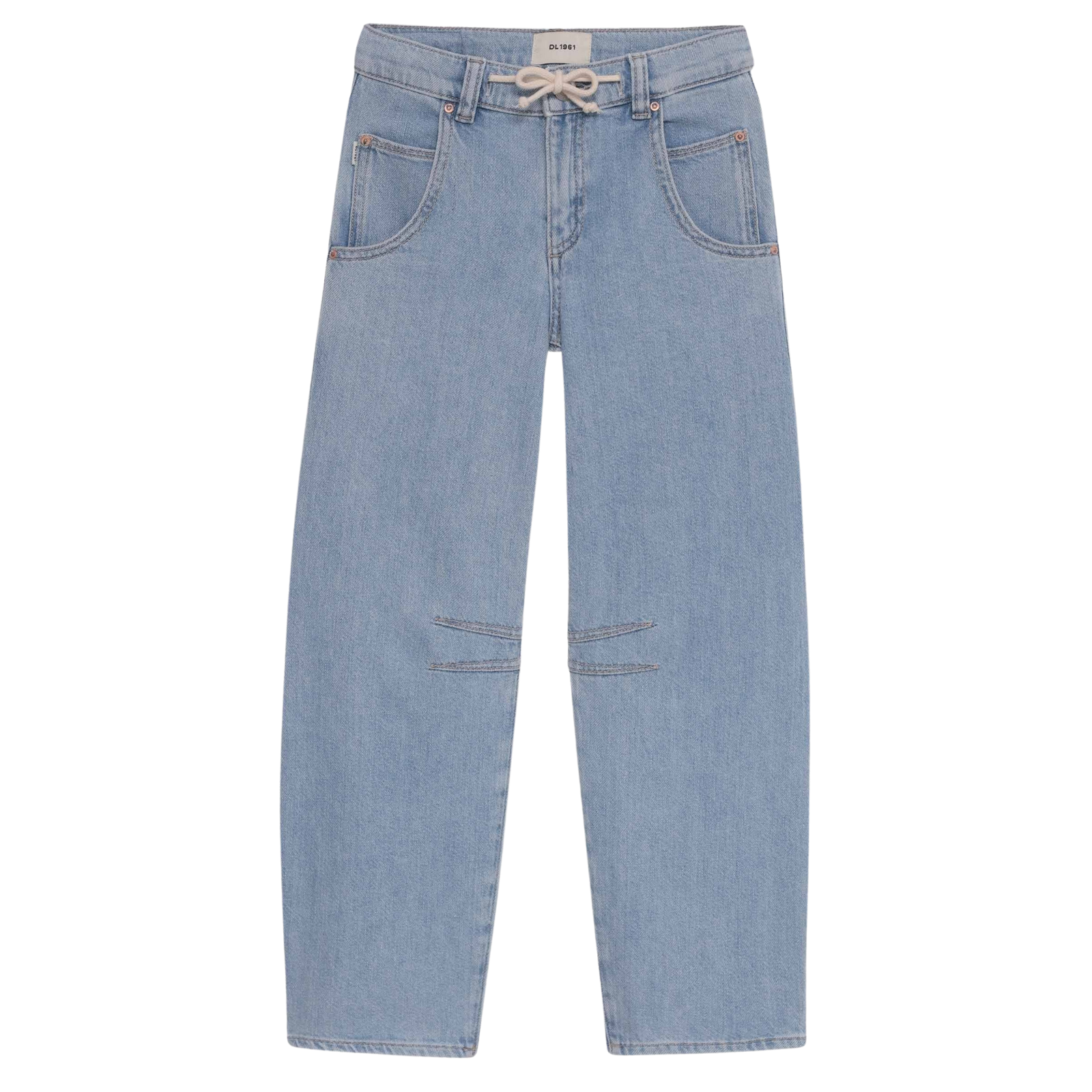 DL1961 Girls Lilia Beachwave Aura Drawcord Barrel Leg Jeans Girls Denim DL1961 Denim Y/4