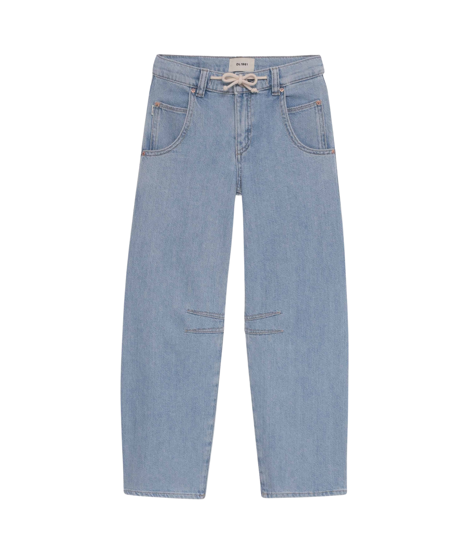 DL1961 Girls Lilia Beachwave Aura Drawcord Barrel Leg Jeans Girls Denim DL1961 Denim Y/4