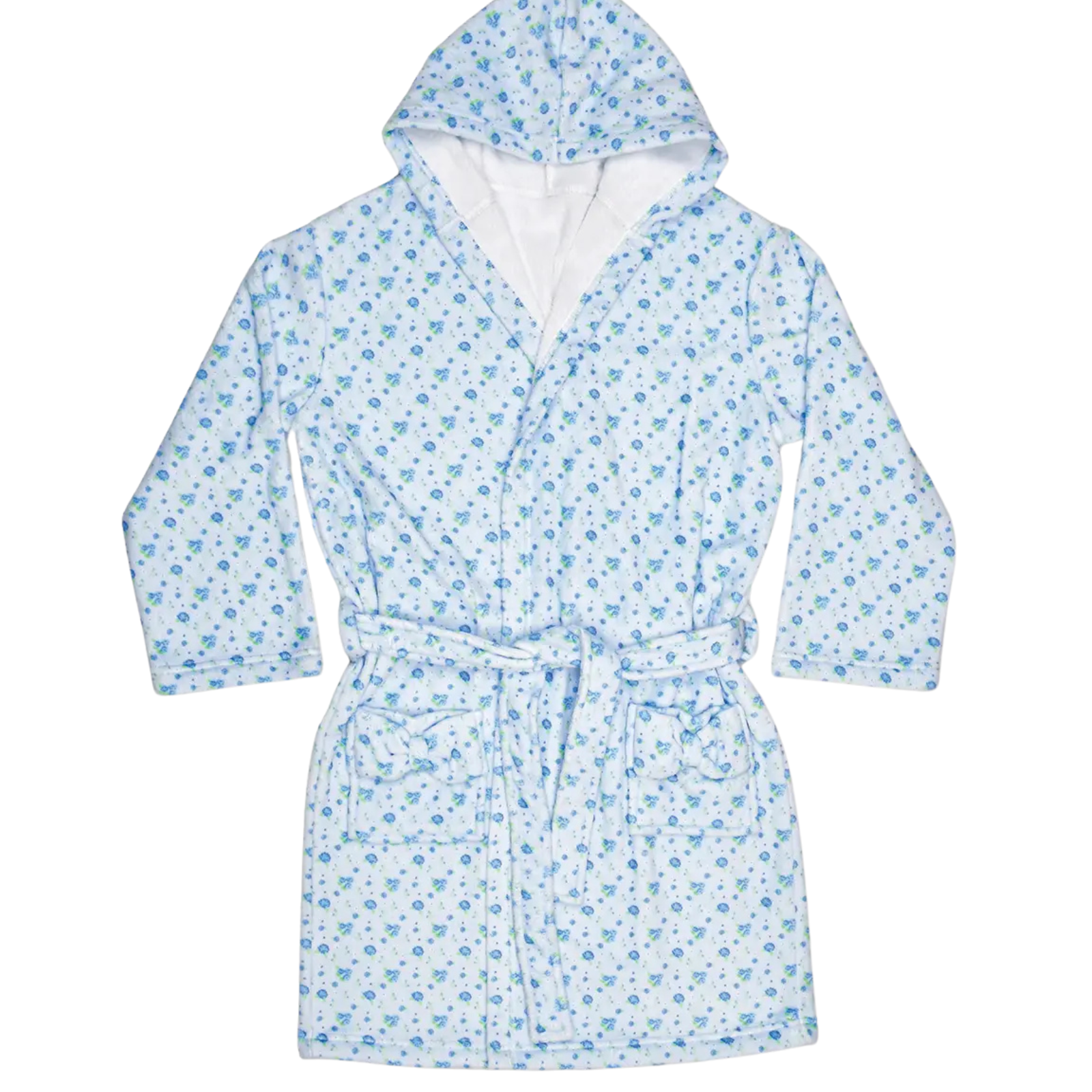 Nantucket Blue Ditsy Robe Accessories iScream Floral Y/XS-S (4-8)