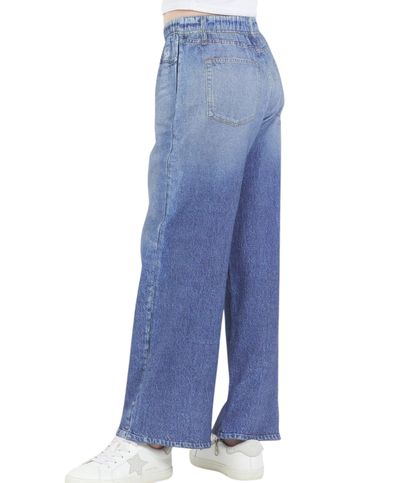 Mira Faux Denim Sweatshirt Jeans Girls Girls Denim Vintage Havana