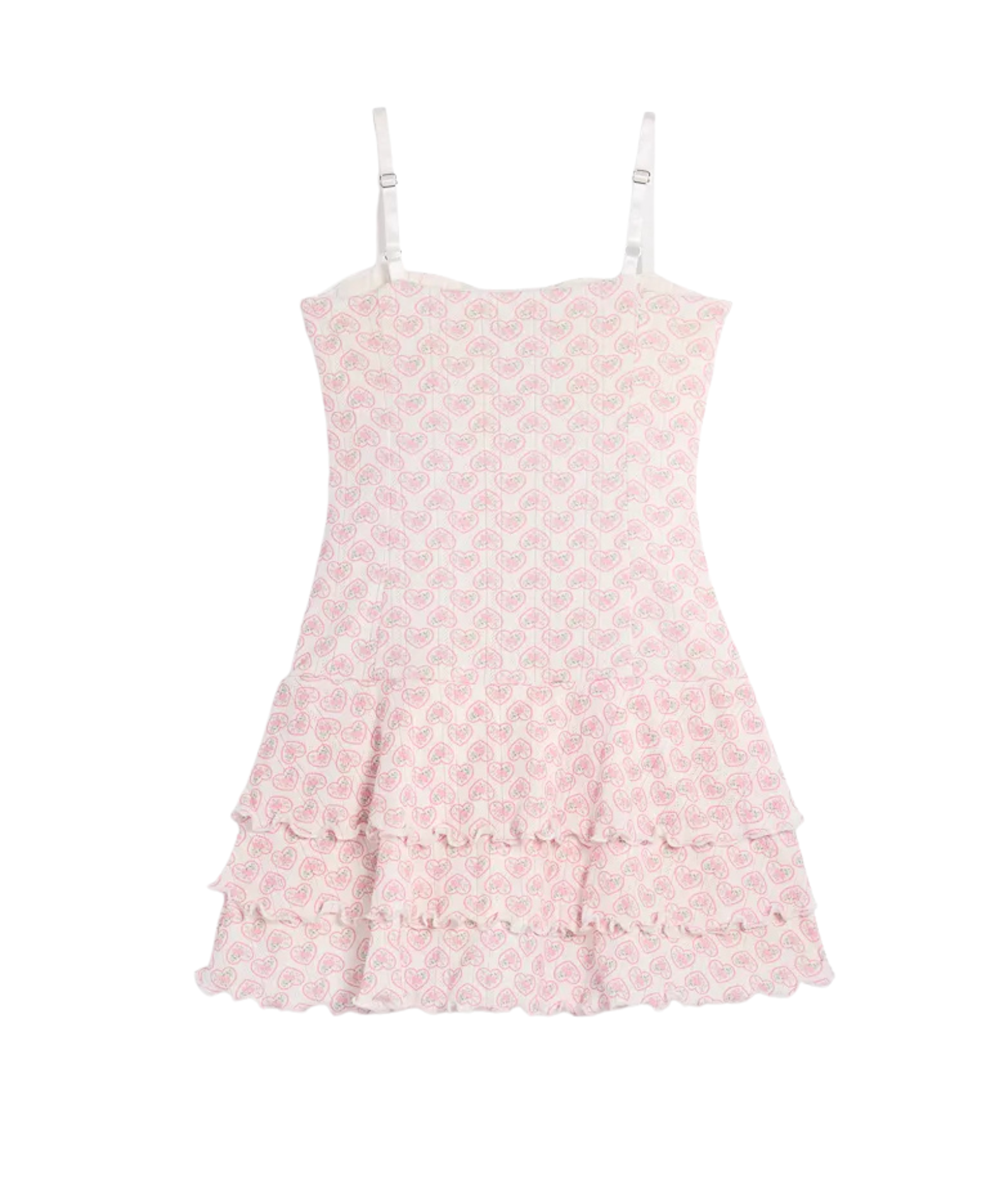 Katie J NYC Girls Felicity Dress Pico Edge Heart Girls Casual Dresses Katie J NYC