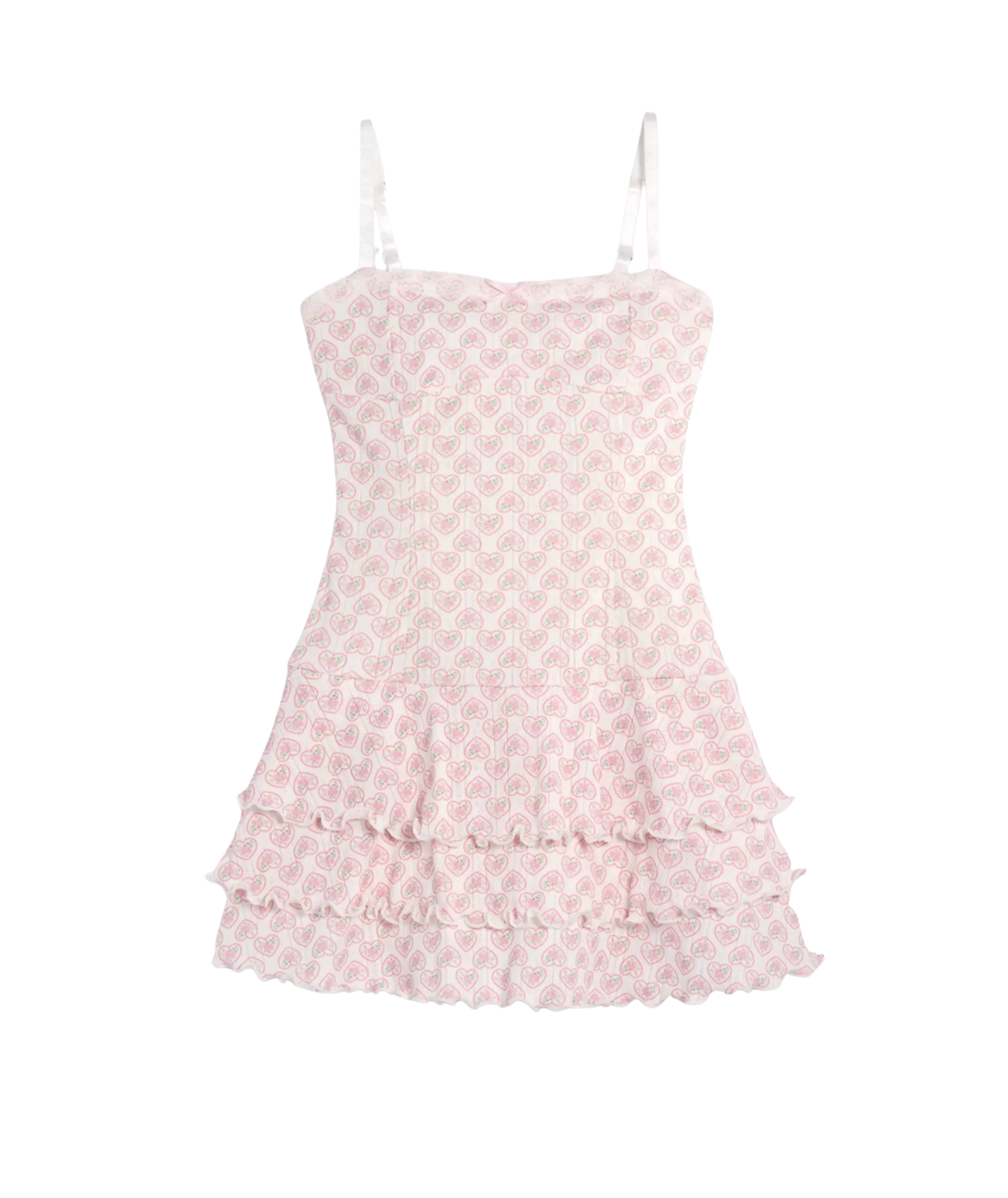 Katie J NYC Girls Felicity Dress Pico Edge Heart Girls Casual Dresses Katie J NYC
