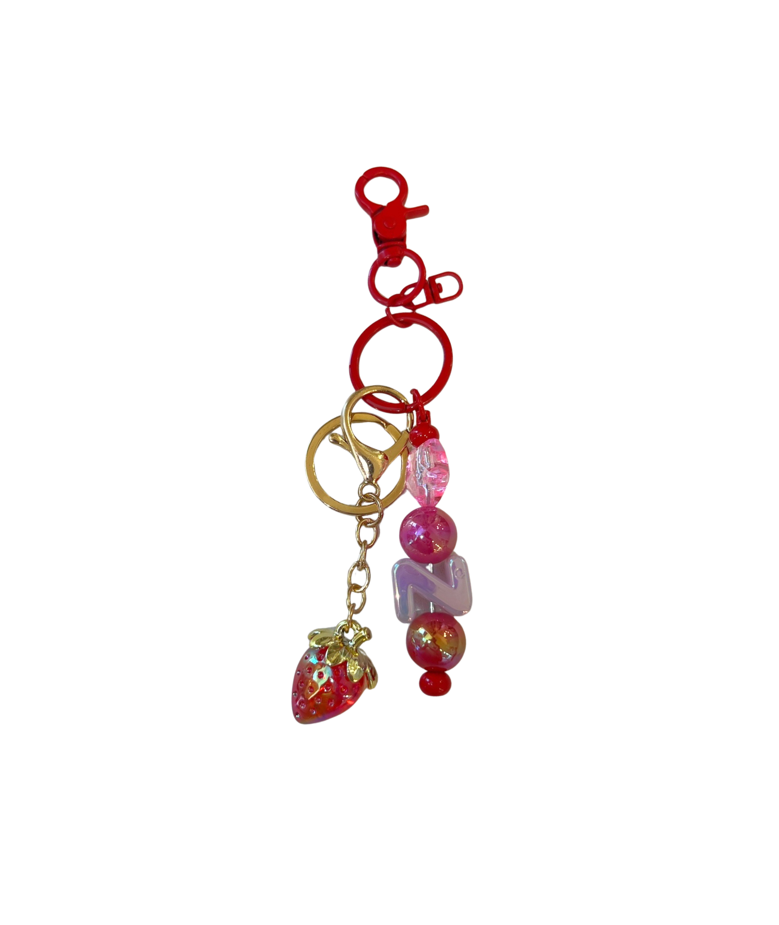 Cori's Initial Beaded Bag Charms Accessories Cori's Arm Candy Misc Z