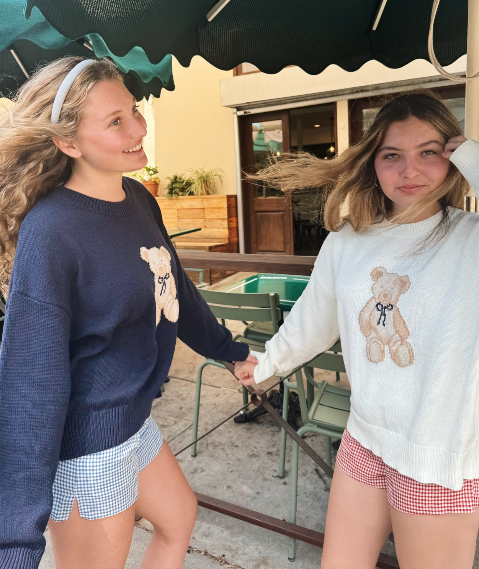 8apart Women Thea Teddy Bear Sweater Womens Casual Tops 8apart