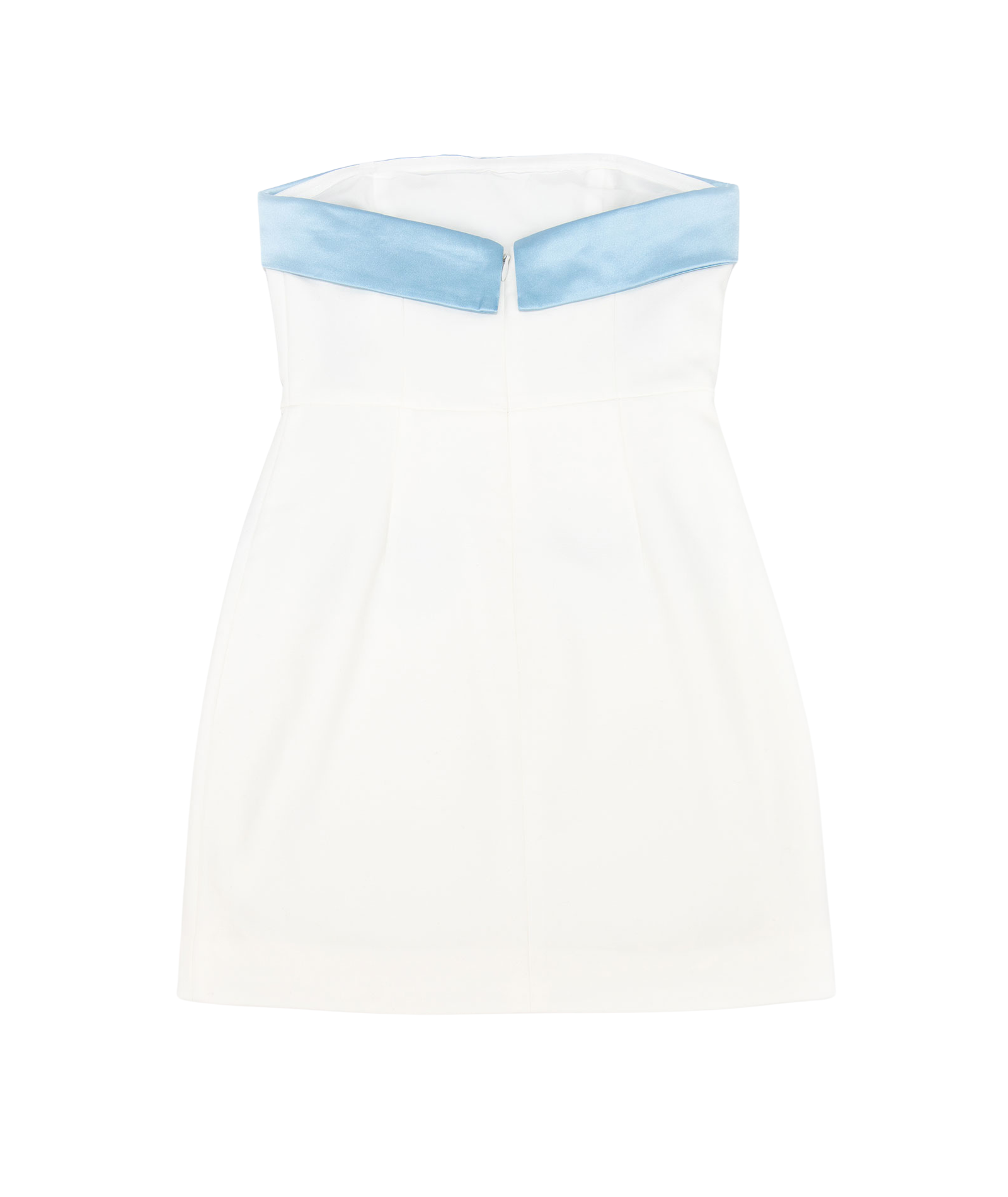 Katie J NYC Girls White/Baby Blue Ember Dress Girls Special Dresses Katie J NYC