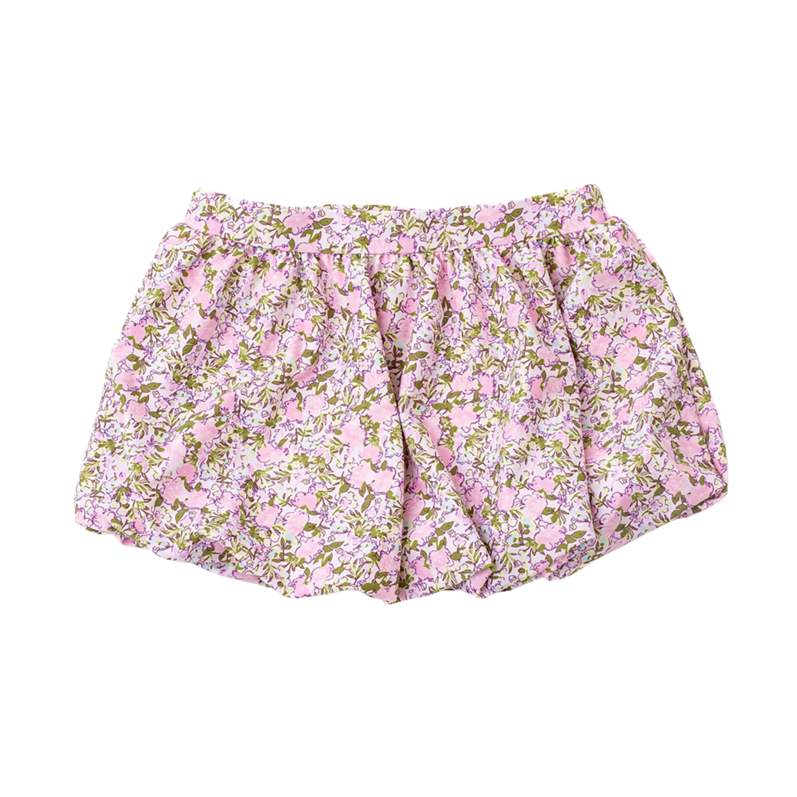 Shade Critters Bebe Bubble Skirt Blushing Blooms Girls Casual Bottoms Shade Critters Floral Y/XS (6X)