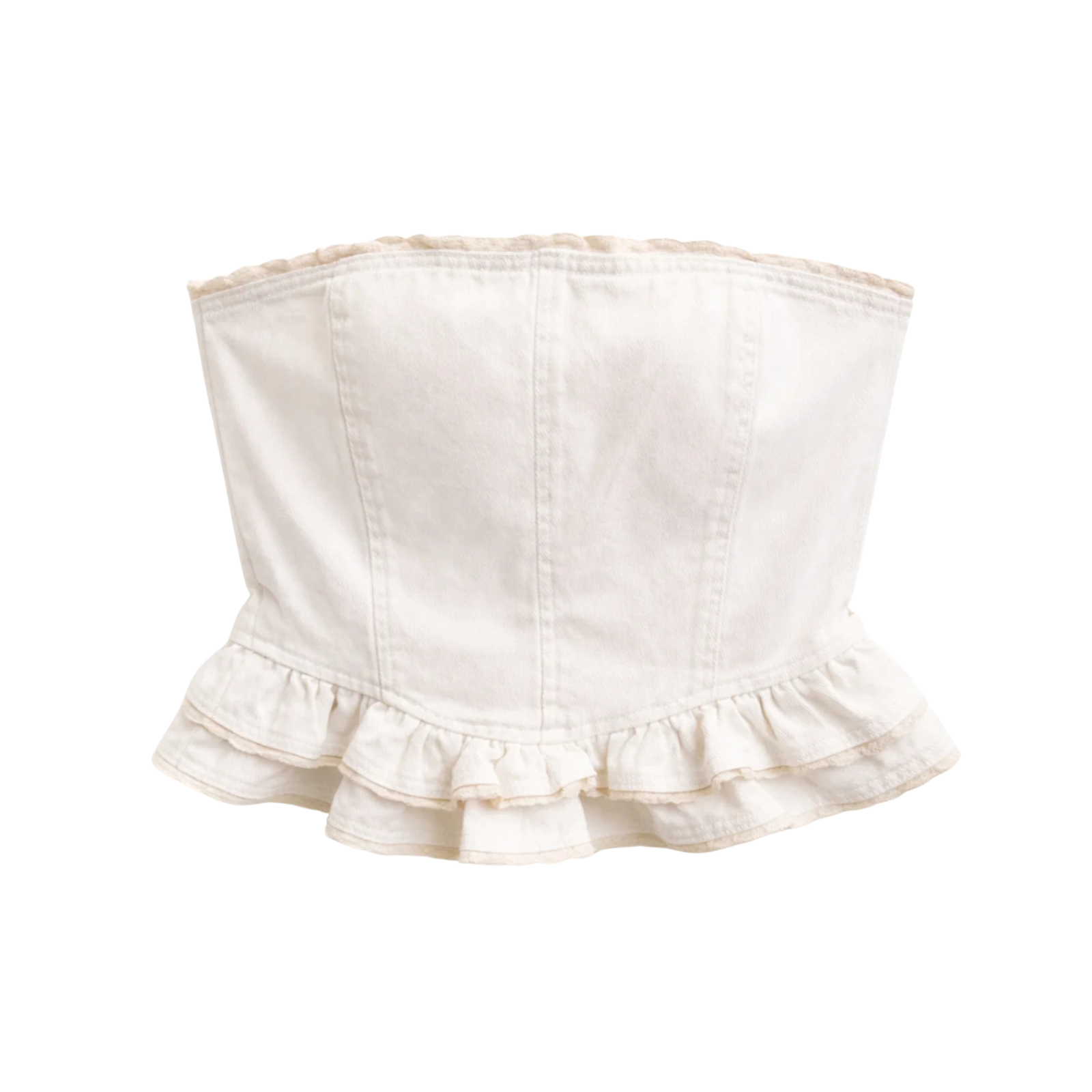 Katie J NYC Girls Kauai Lace Trim Bustier