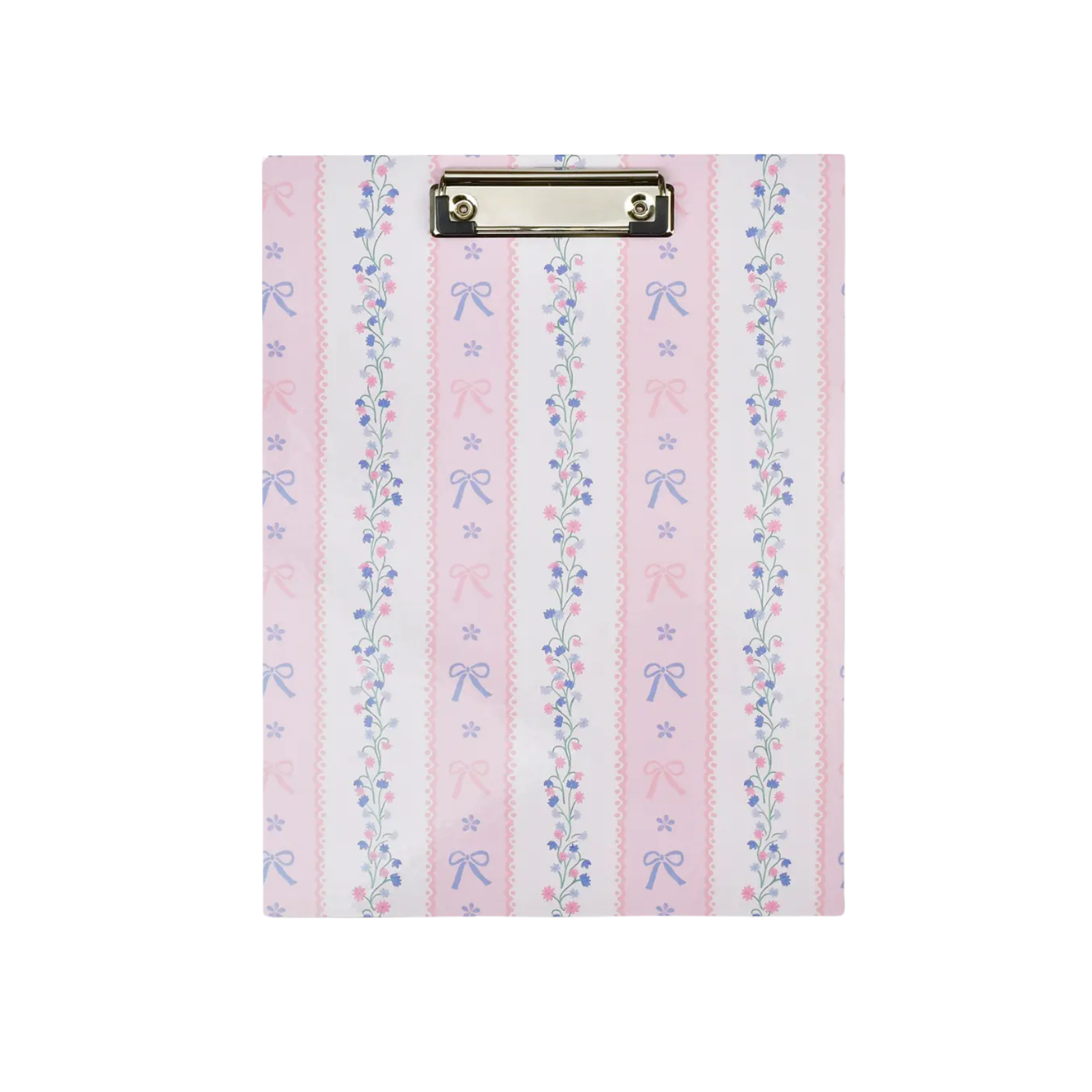 Floral Stripe Clipboard Set
