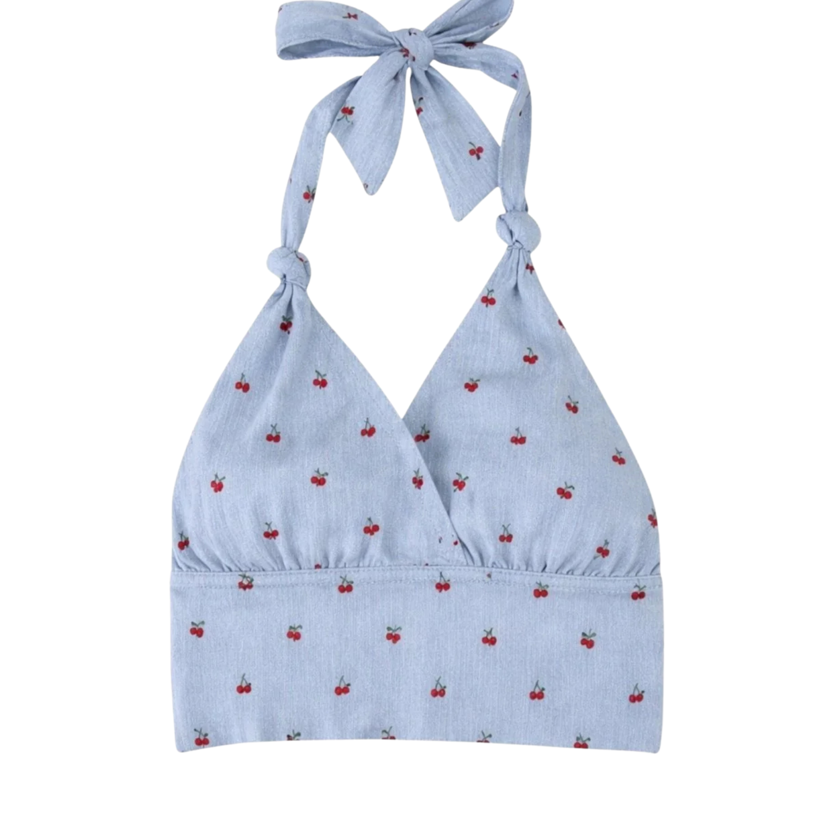 Katie J NYC Girls Cherry Seersucker Yvonne Top