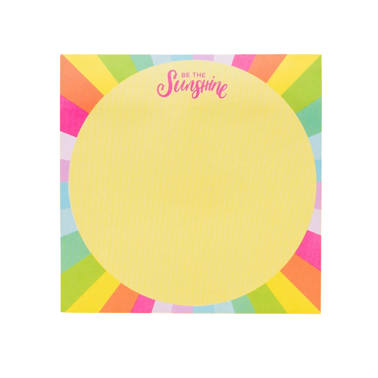 Frankie's Exclusives Sticky Notes Pad Be the Sunshine Accessories Frankie's Exclusives Multi