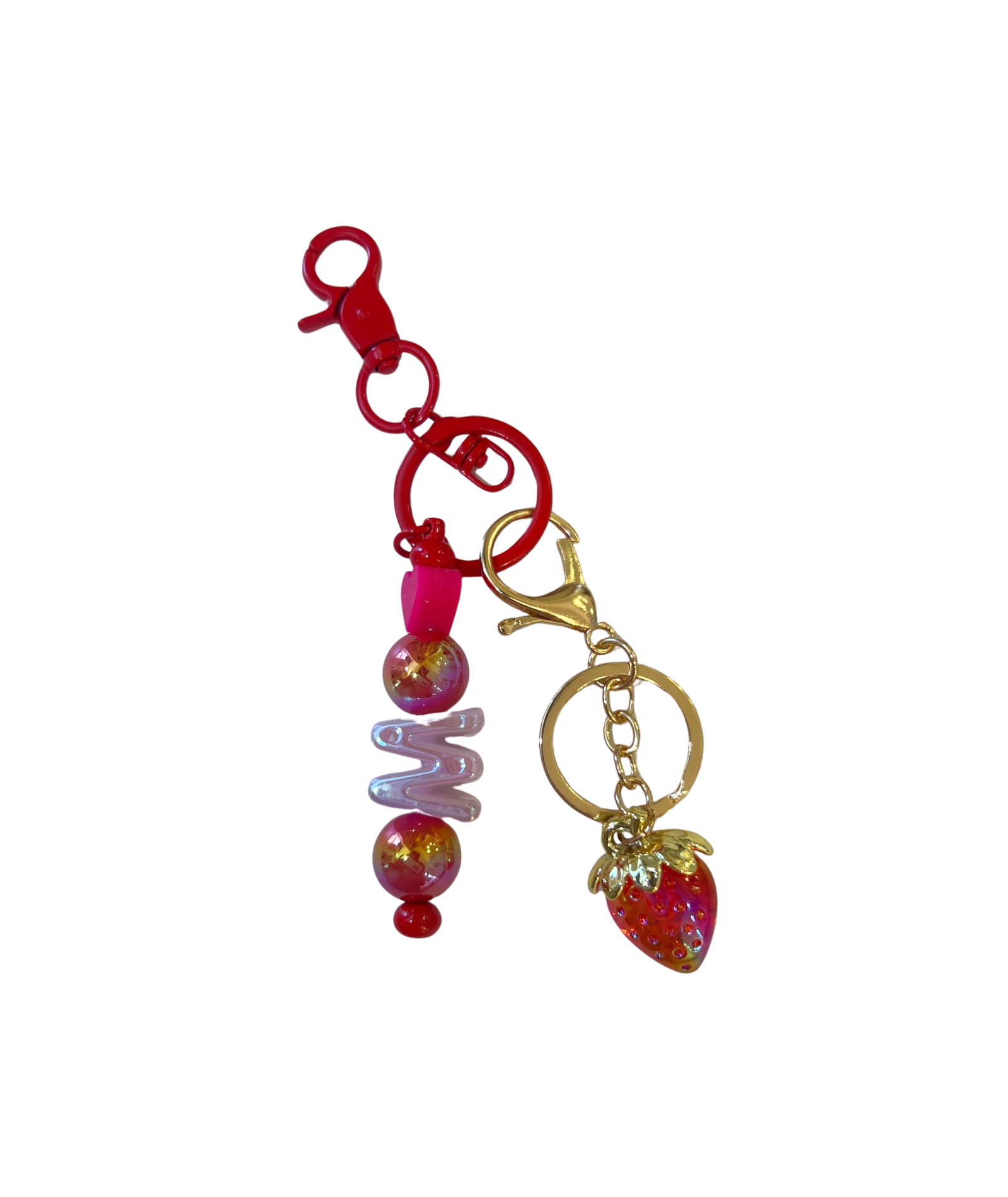 Cori's Initial Beaded Bag Charms Accessories Cori's Arm Candy Misc W