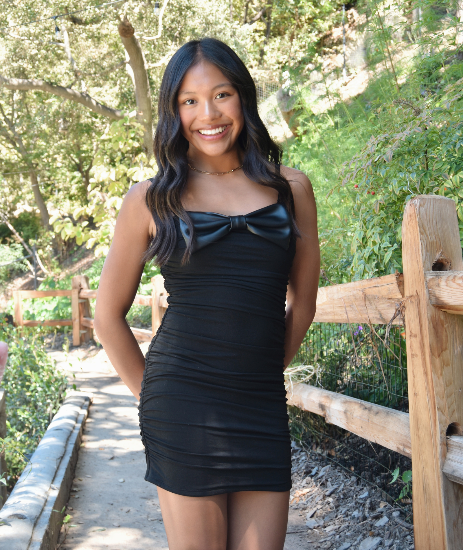 Gold Rush NYC Girls Sophie Dress Black Girls Special Dresses Gold Rush NYC Black Y/S (8)