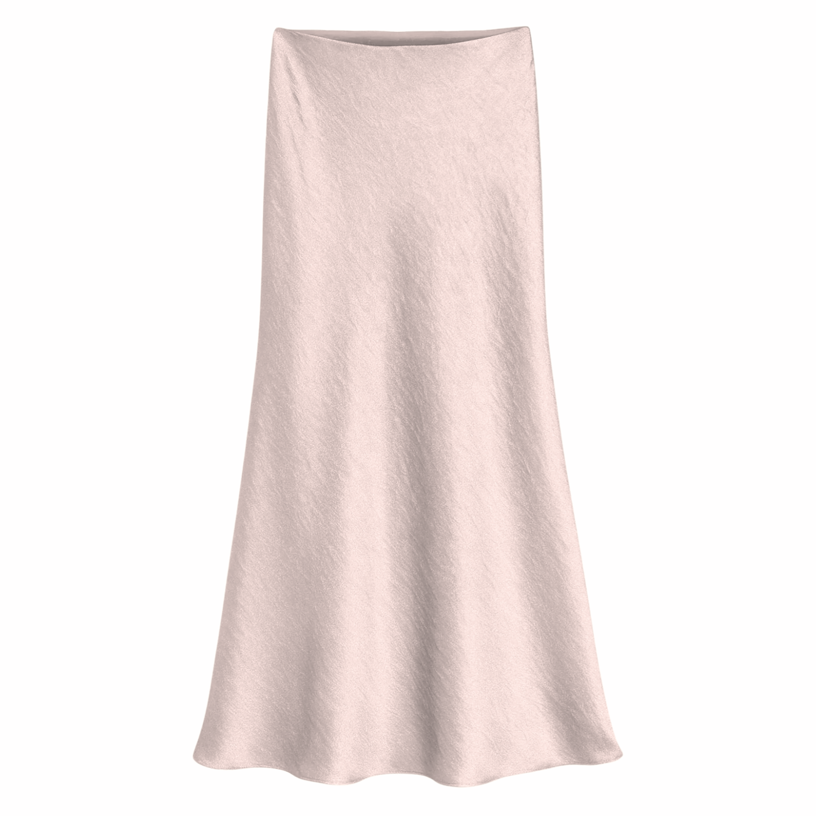 Katie J NYC Girls Anastasia Satin Maxi Skirt Girls Casual Bottoms Katie J NYC Baby Pink Y/S (7/8)