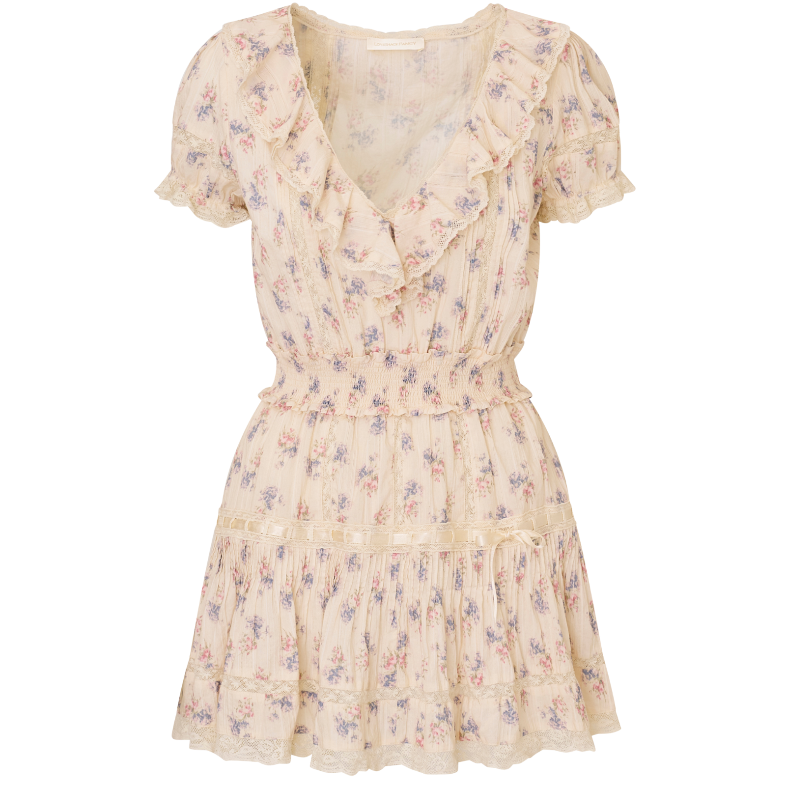 Love Shack Fancy Women Devella Dress Antique Vanilla
