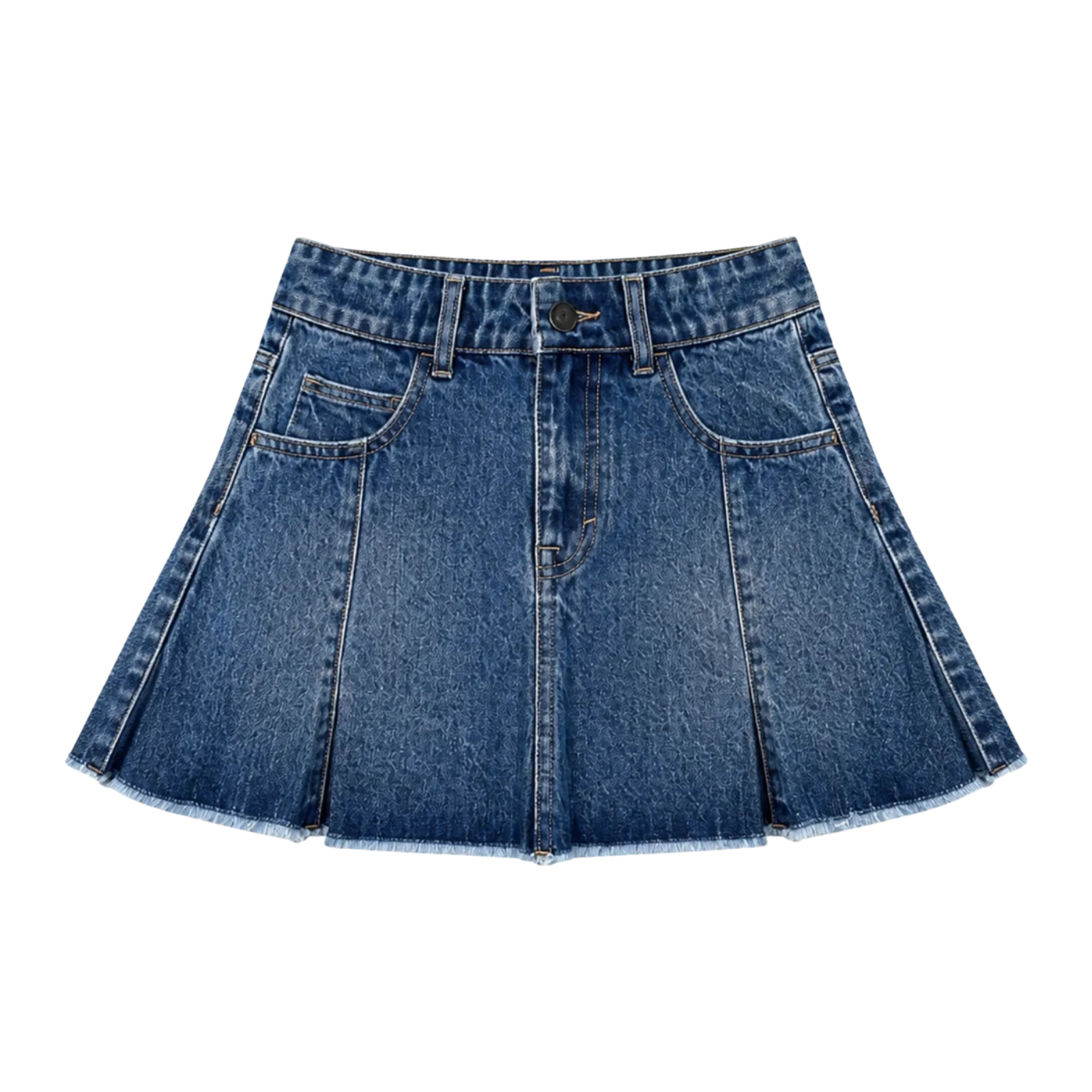 Katie J NYC Girls Bowery Light Wash Denim Skirt Girls Denim Katie J NYC Denim Y/S (7/8)