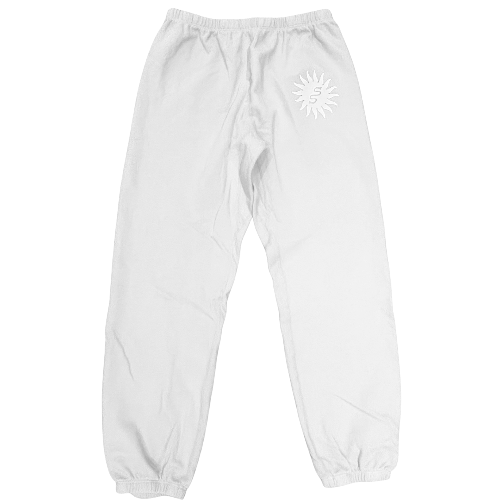 Sunny Somewhere Women Everyday Sweatpants Womens Casual Bottoms Sunny Somewhere White Juniors/Women XS