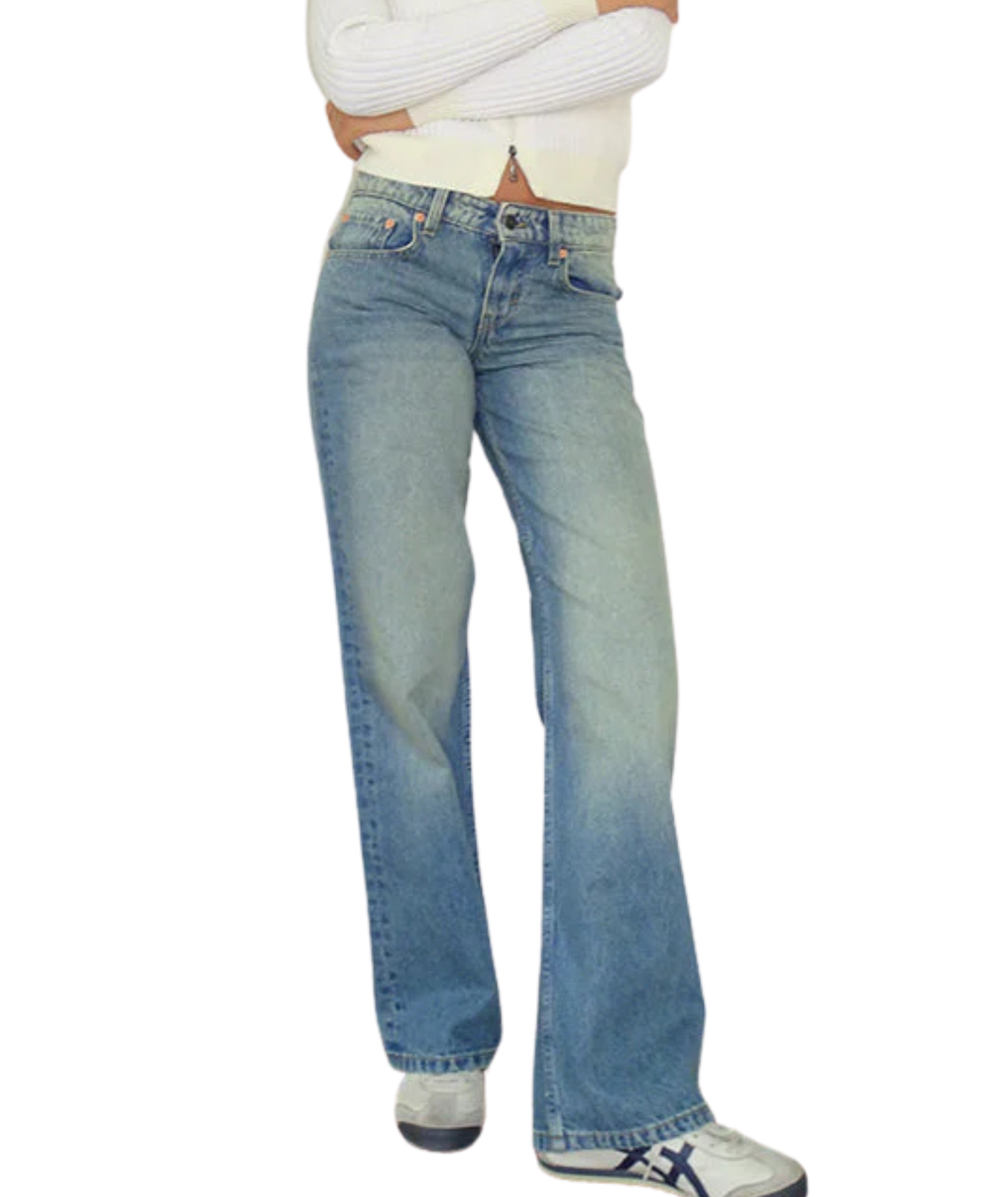 Motel Rocks Women Low Rise Parallel Jeans Sea Green Womens Denim Motel Rocks Denim Juniors/Women 24/32