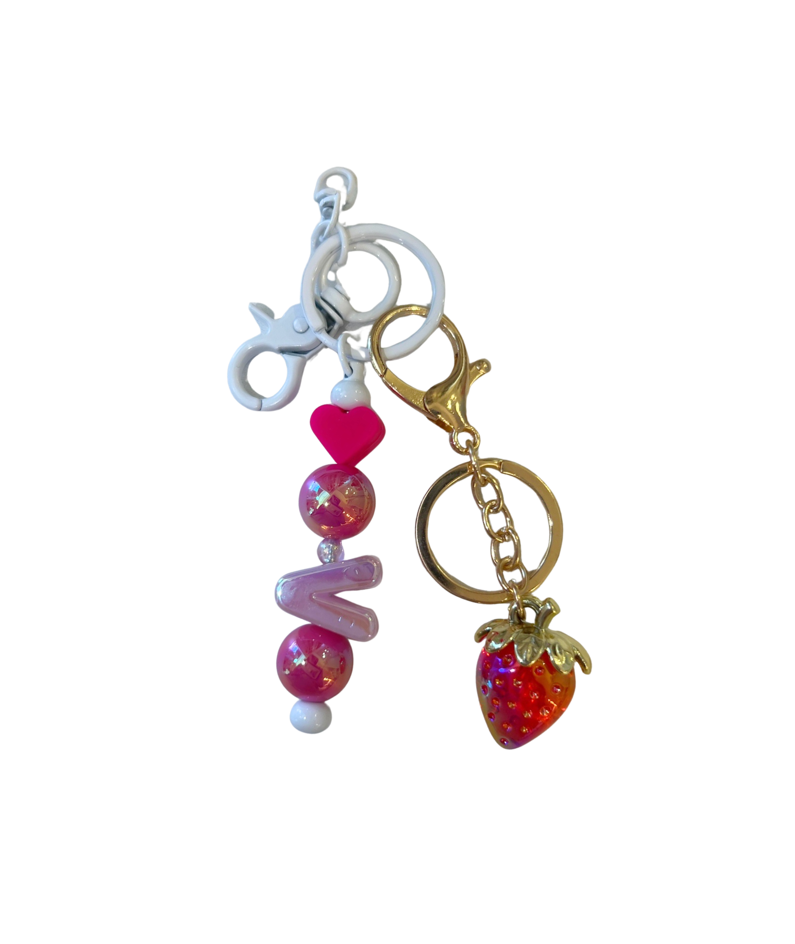 Cori's Initial Beaded Bag Charms Accessories Cori's Arm Candy Misc V