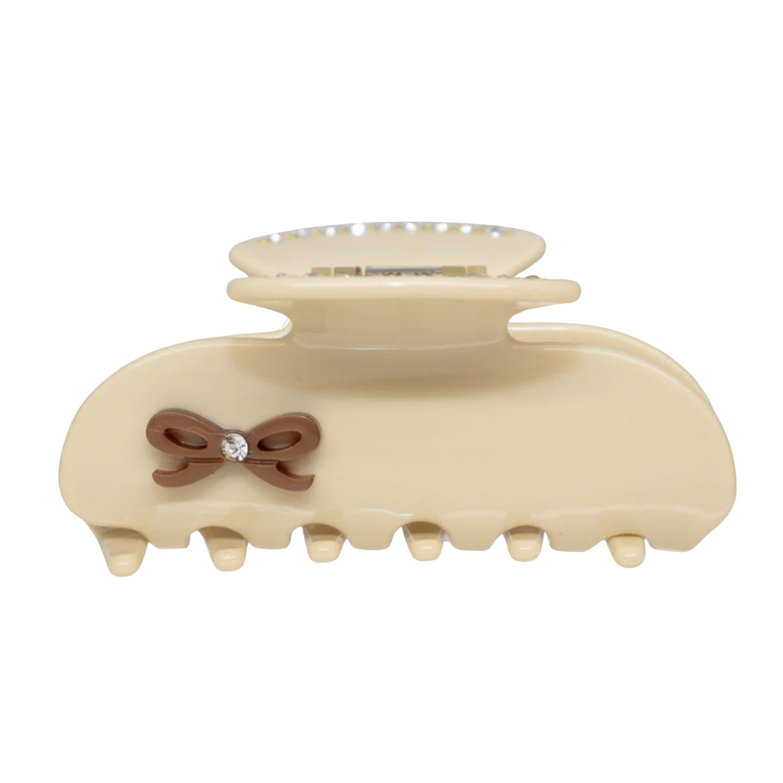 Emi Jay Sweetheart Clip in Vanilla Chai Accessories Emi Jay Ivory
