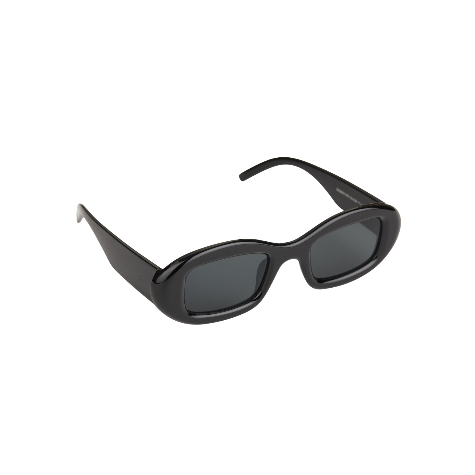 Round Squared Sunnies Accessories Frankie's Exclusives Black