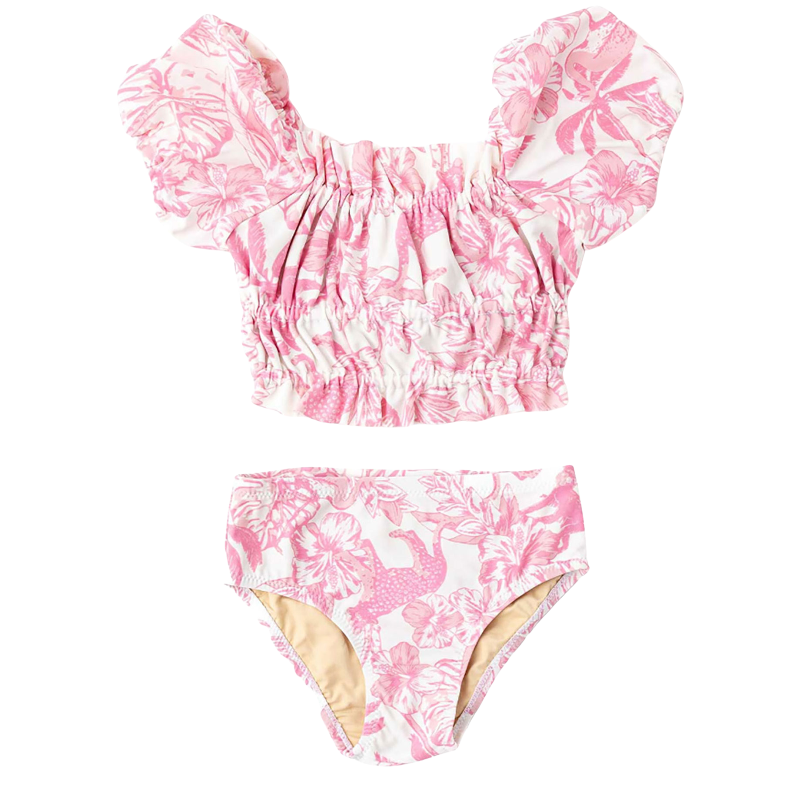 Shade Critters Jilly Smocked 2 Piece Pink Paradise