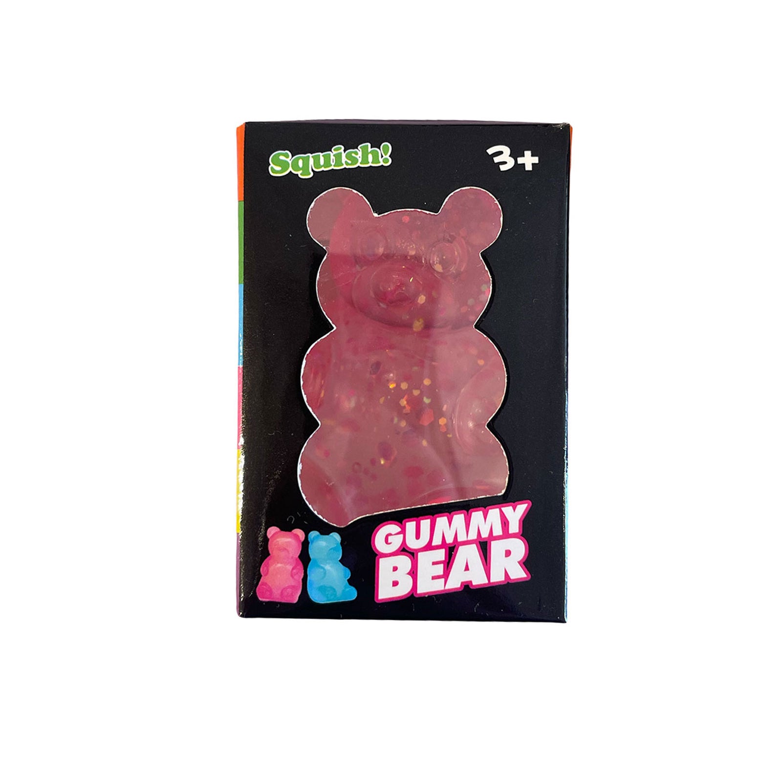 Frankie's Brand Squishy Glitter Bear Accessories Frankie's Exclusives Multi