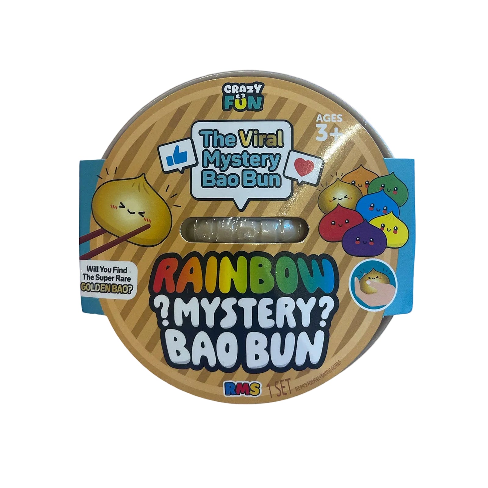 RMS Squishy Mystery Dumplings Rainbow- 4 inches Accessories Frankie's Exclusives Multi