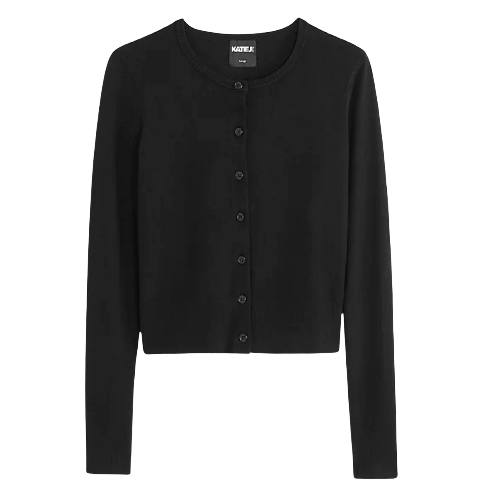 Katie J NYC Girls Jessie Cardigan Girls Casual Tops Katie J NYC Black Y/S (7/8)