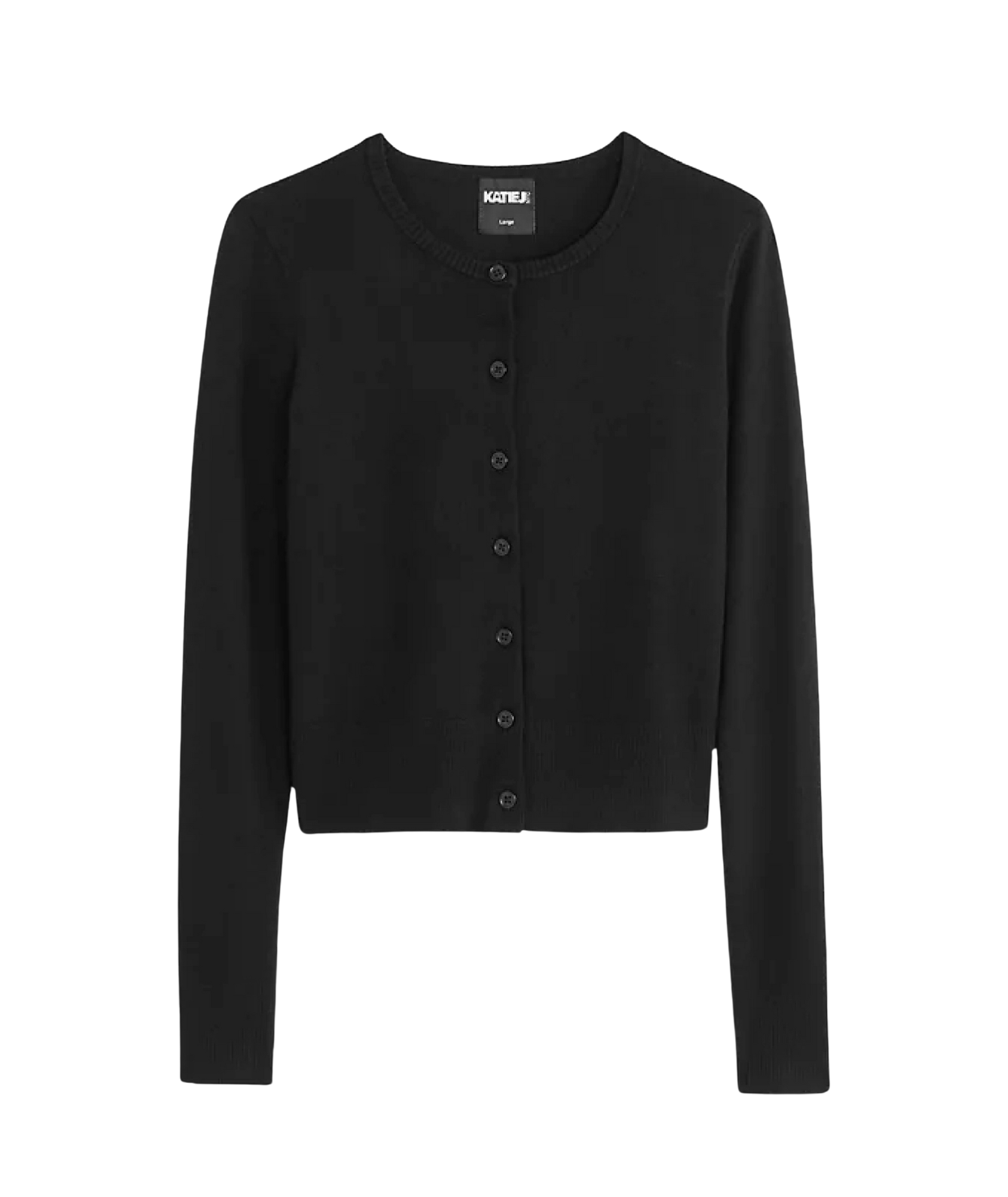 Katie J NYC Girls Jessie Cardigan Girls Casual Tops Katie J NYC Black Y/S (7/8)