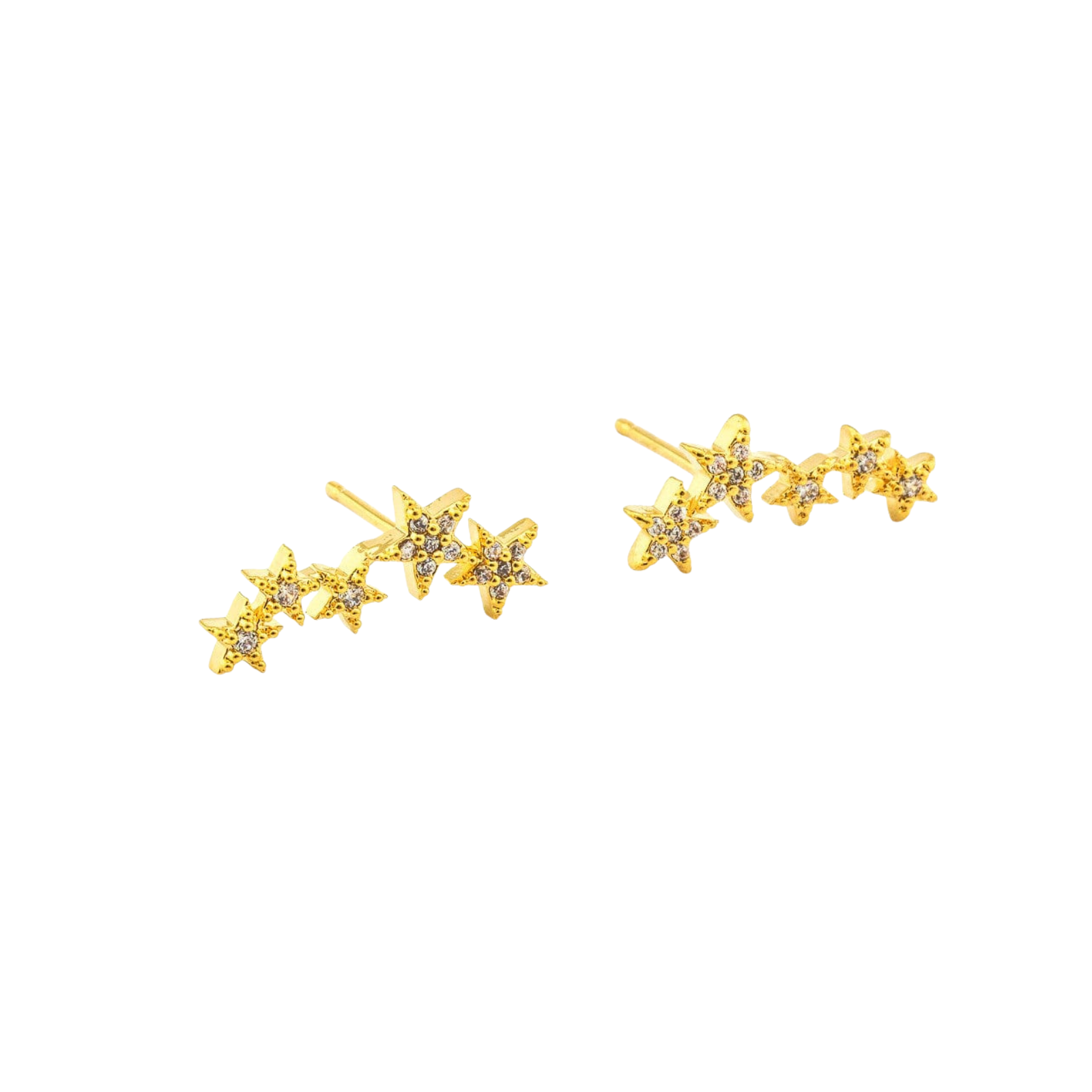 TAI 5 Star Studs Jewelry - Trend TAI Gold