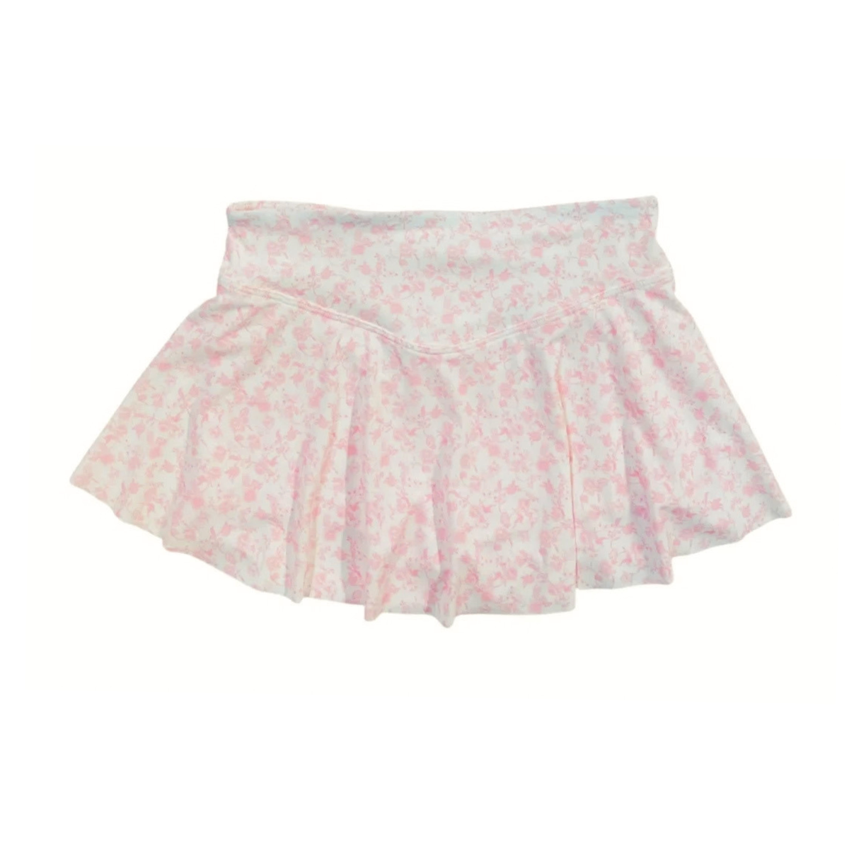 Katie J NYC Girls Fraya Skort Pink Mini Toile