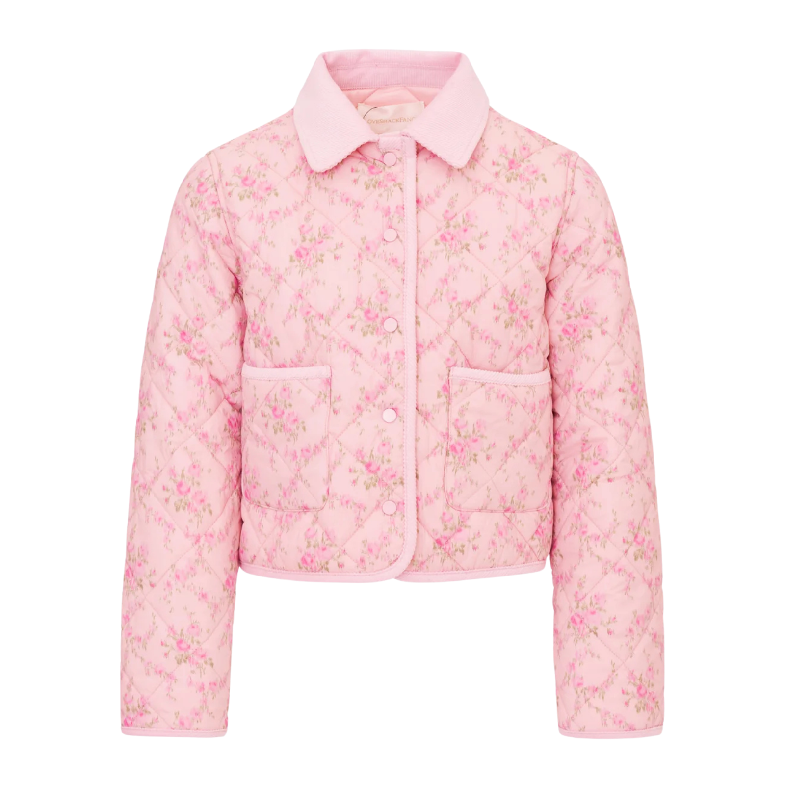 Love Shack Fancy Tween Norinda Jacket Spiced Camellia