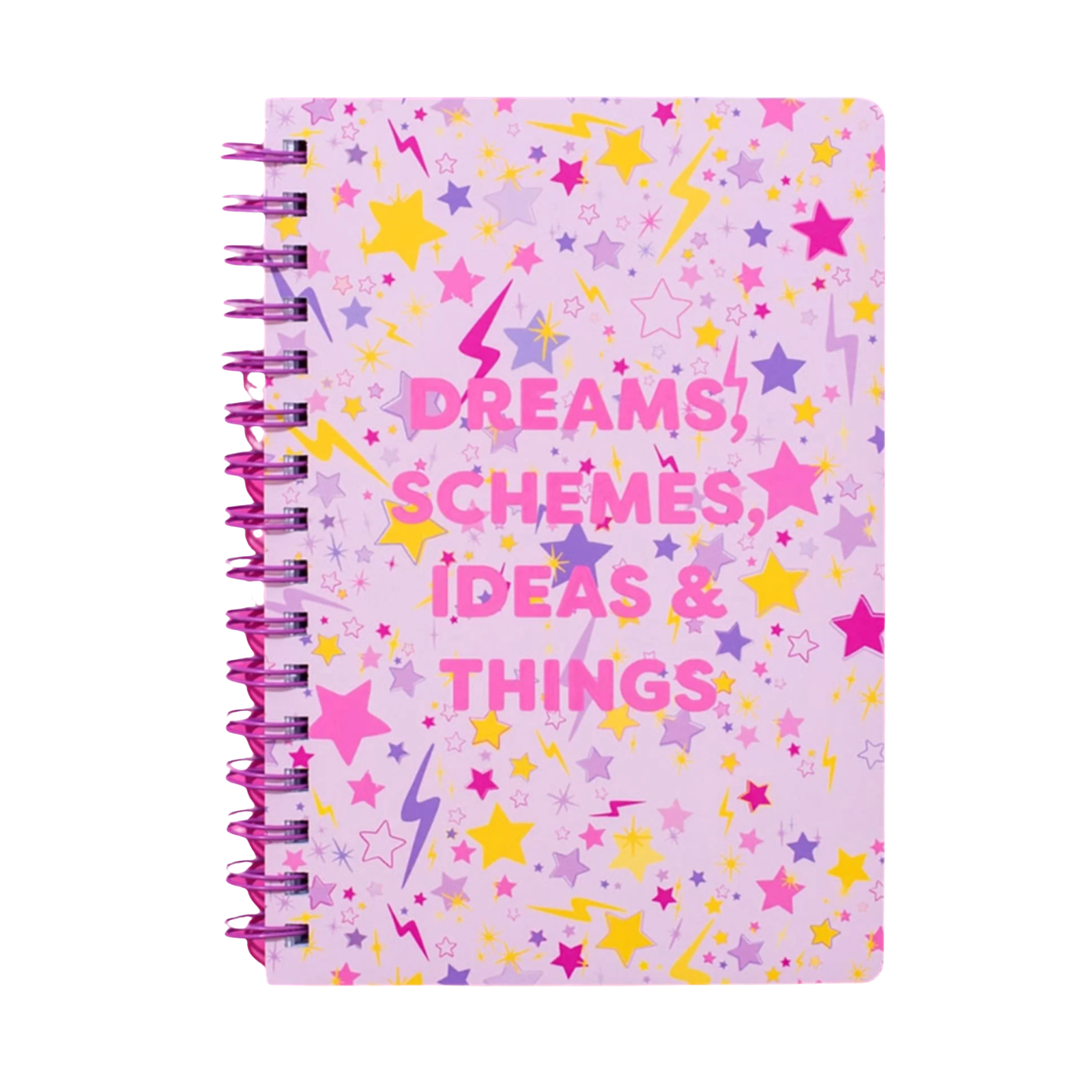 Frankie's Exclusives Spiral Notebook Dreams Accessories Frankie's Exclusives Multi