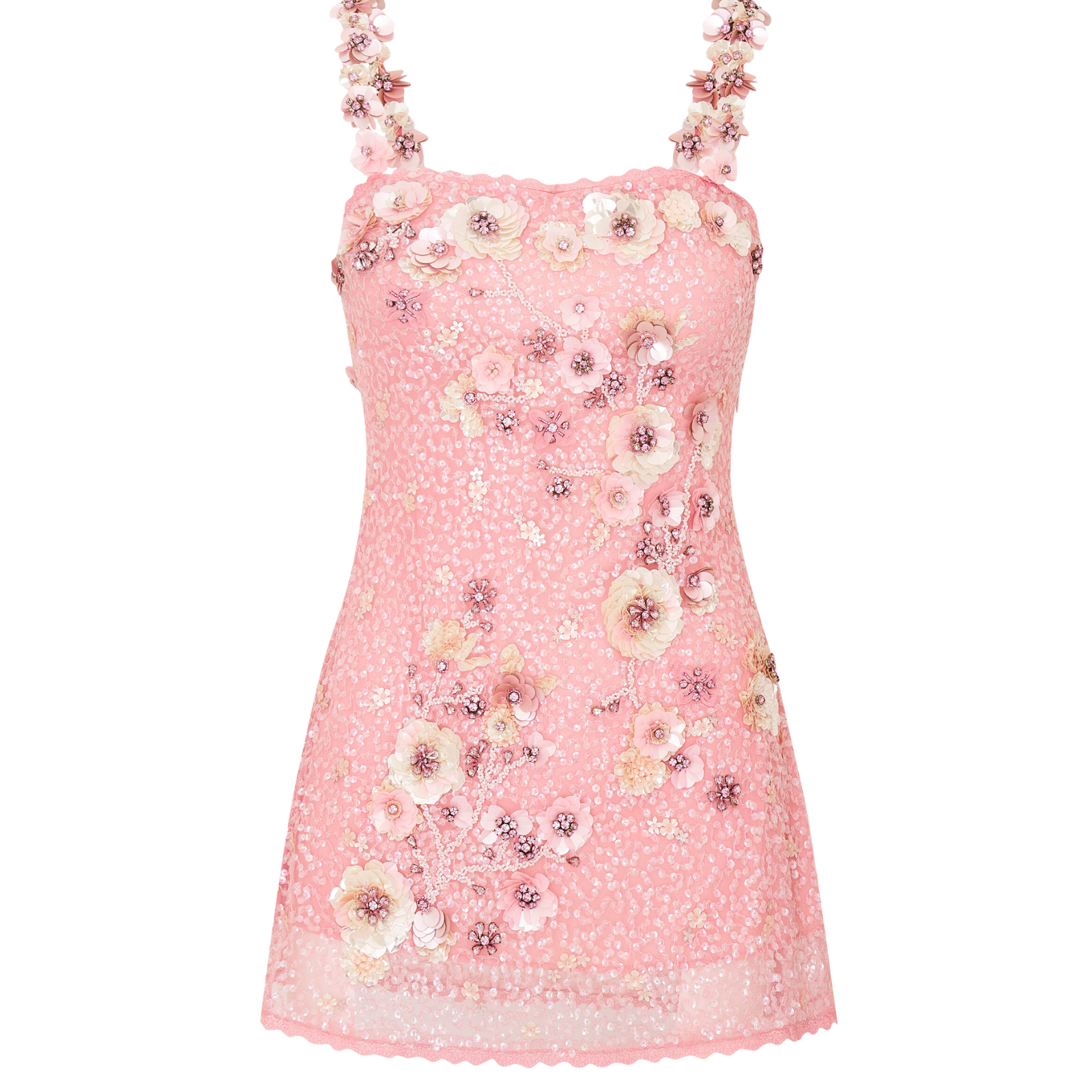 Love Shack Fancy Women Rosmara Dress Cherry Blossom Girls Special Dresses Love Shack Fancy Pink Juniors/Women 00