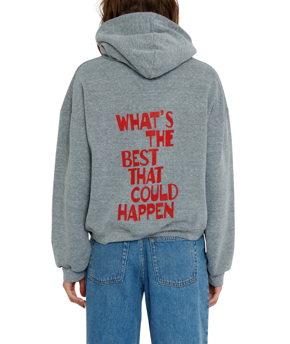 Sunny Somewhere Women Best That Could Happen Classic Hoodie Womens Casual Tops Sunny Somewhere